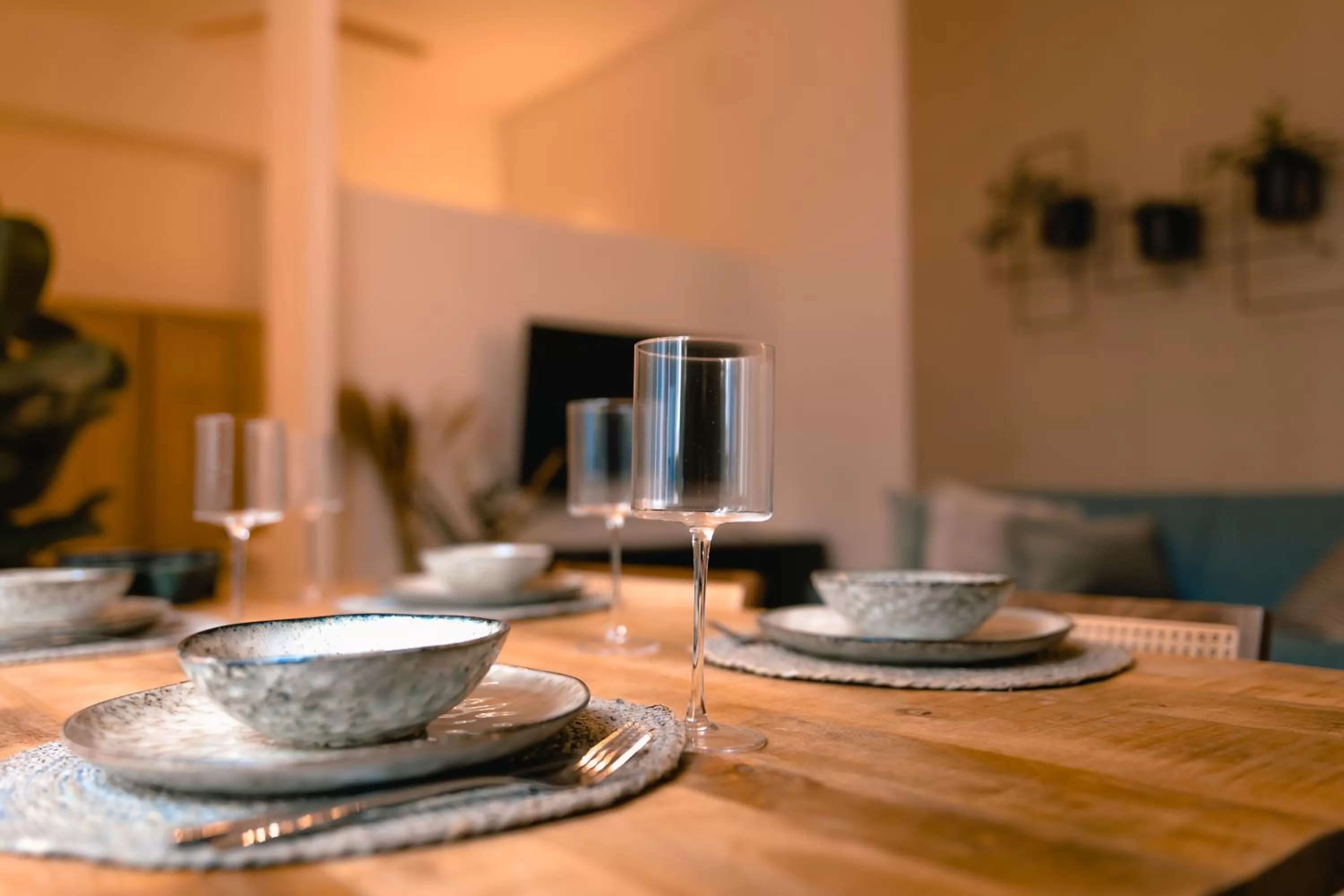 Dining area in The Weinert Suites