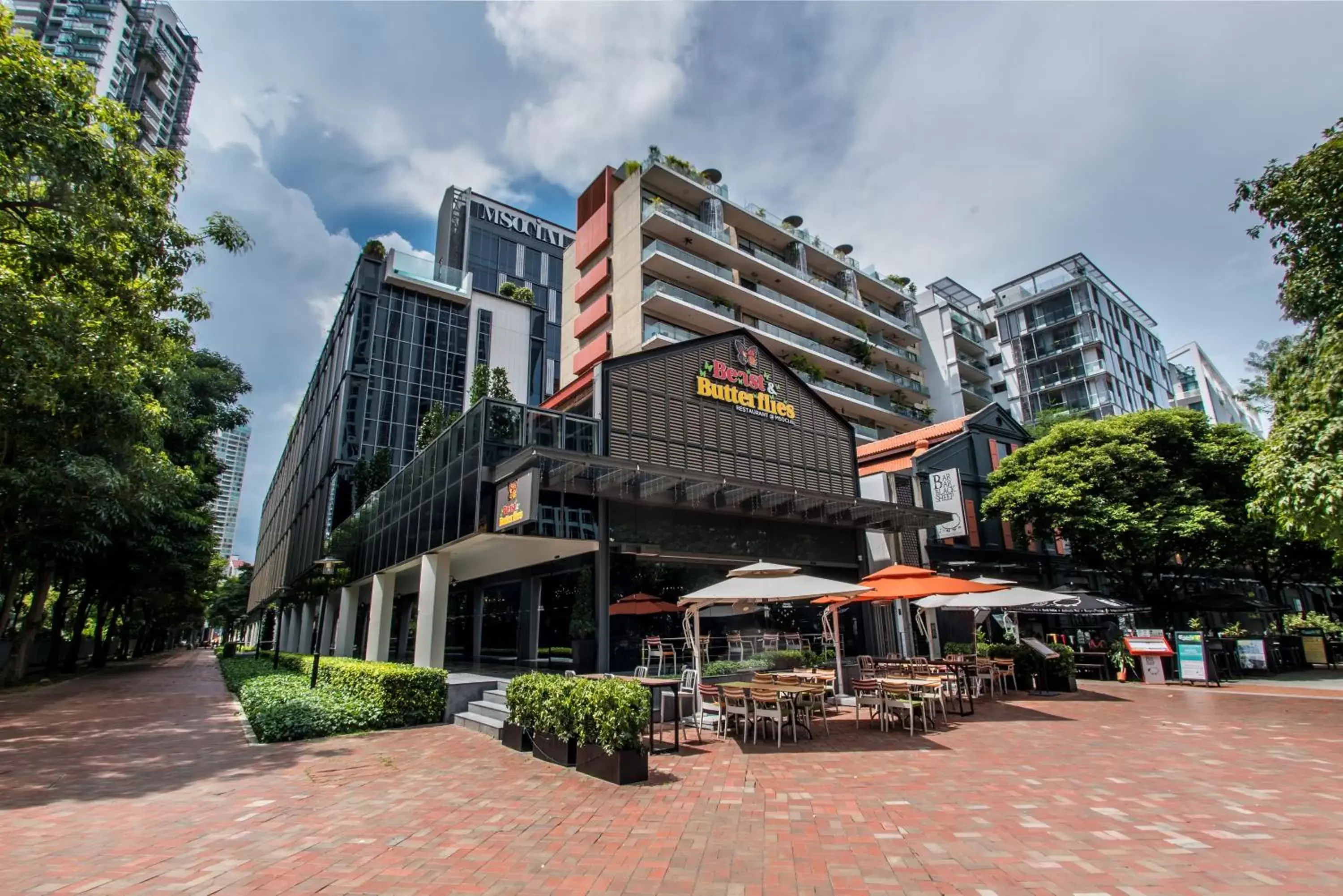 Facade/entrance, Property Building in M Social Singapore