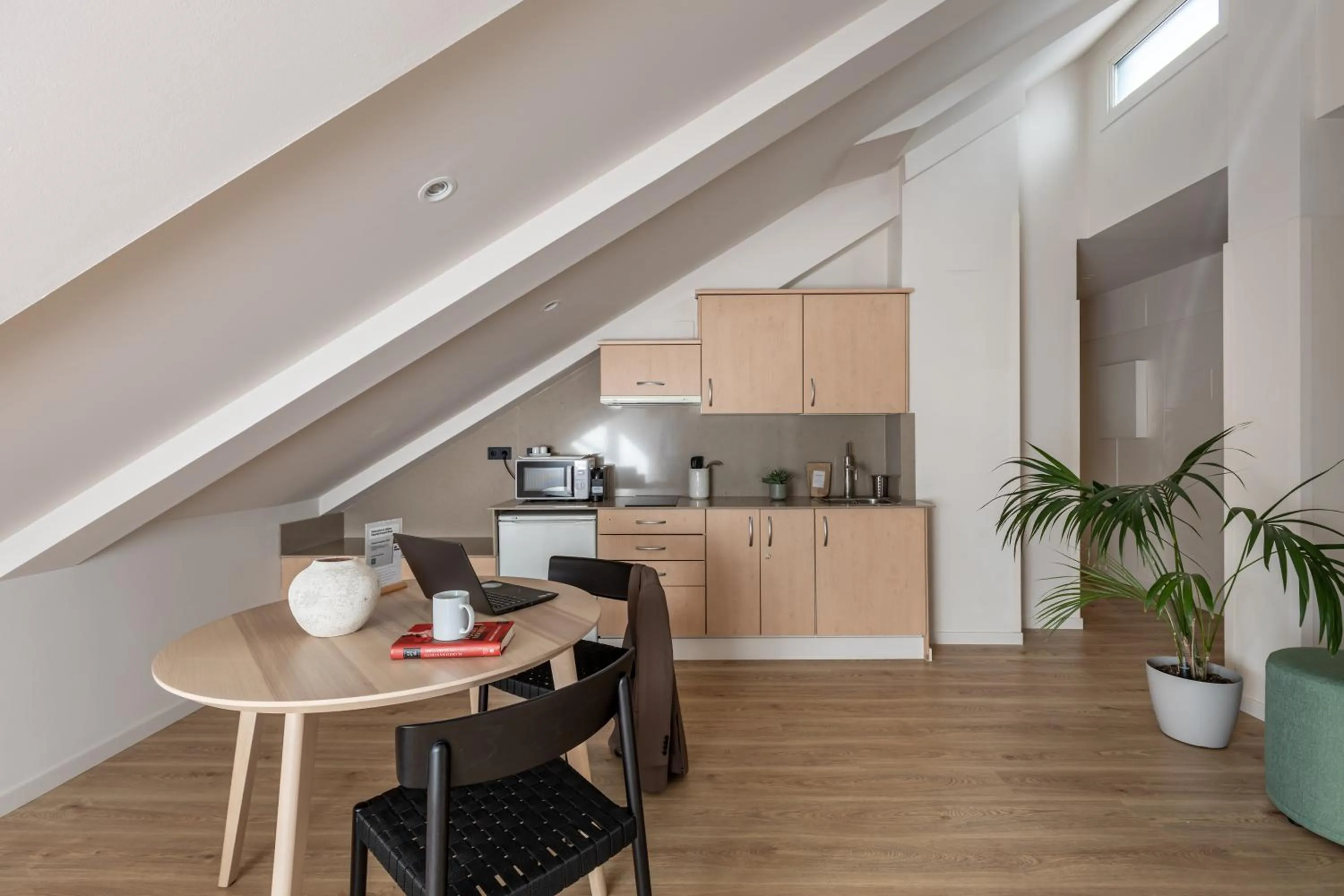 Kitchen or kitchenette in Líbere Madrid Palacio Real