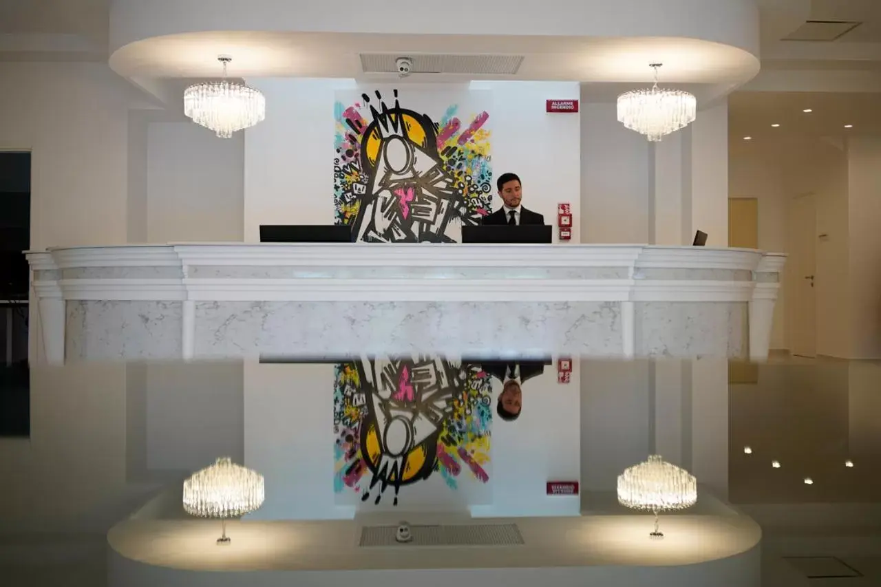 Lobby or reception in PM Hotel Lobby or reception in PM Hotel