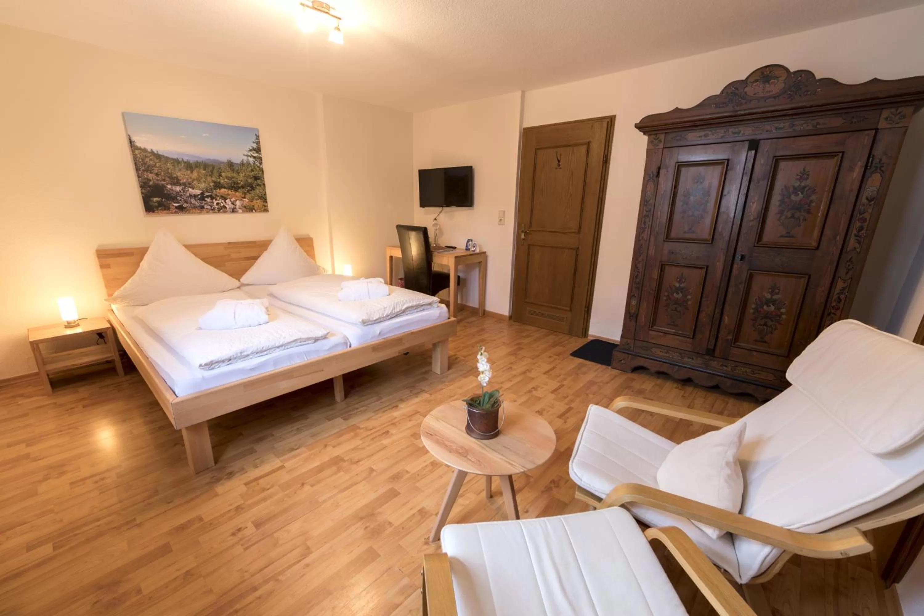 Photo of the whole room, Bed in RelaxHotel Tannenhof