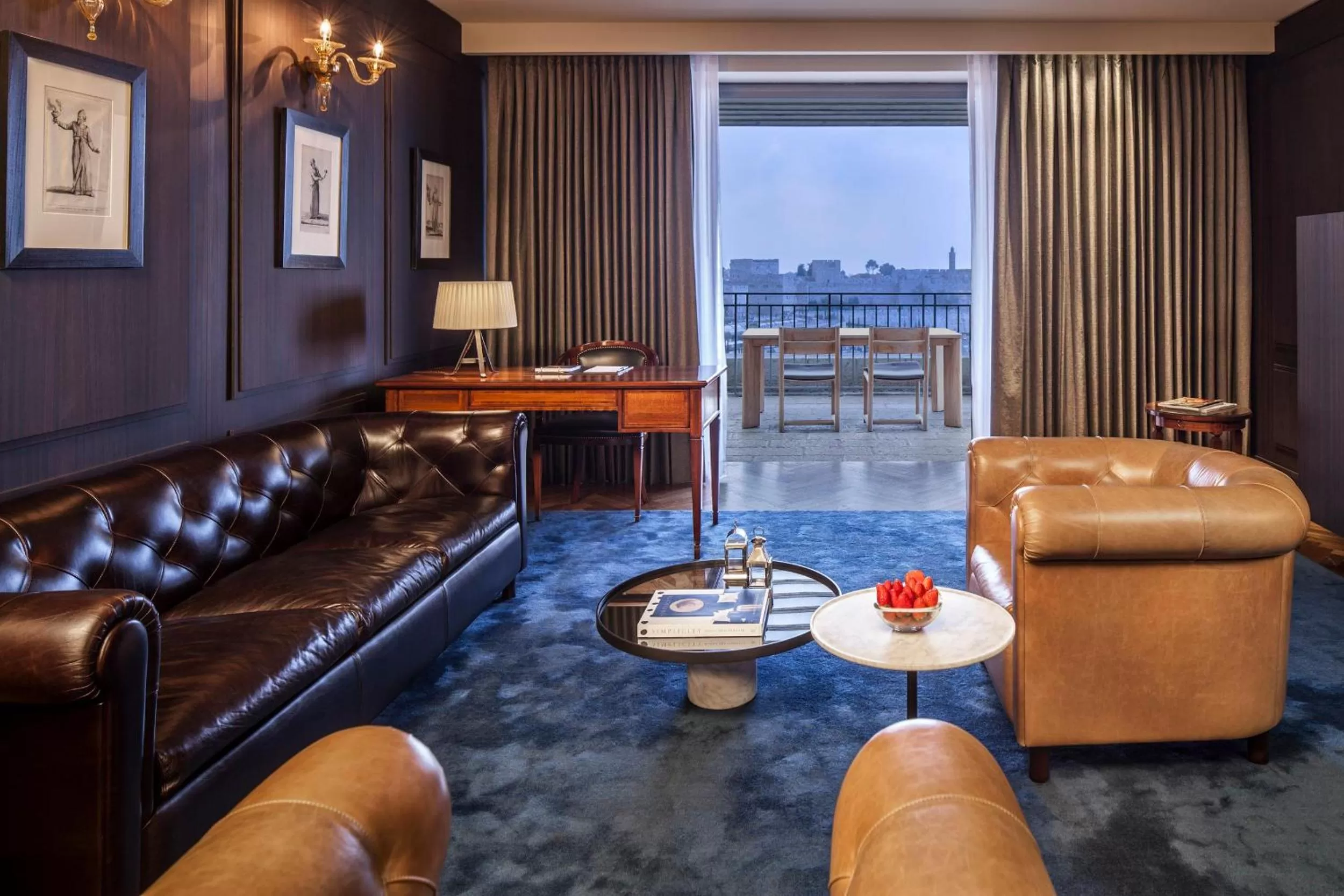 Living room in The David Citadel Jerusalem