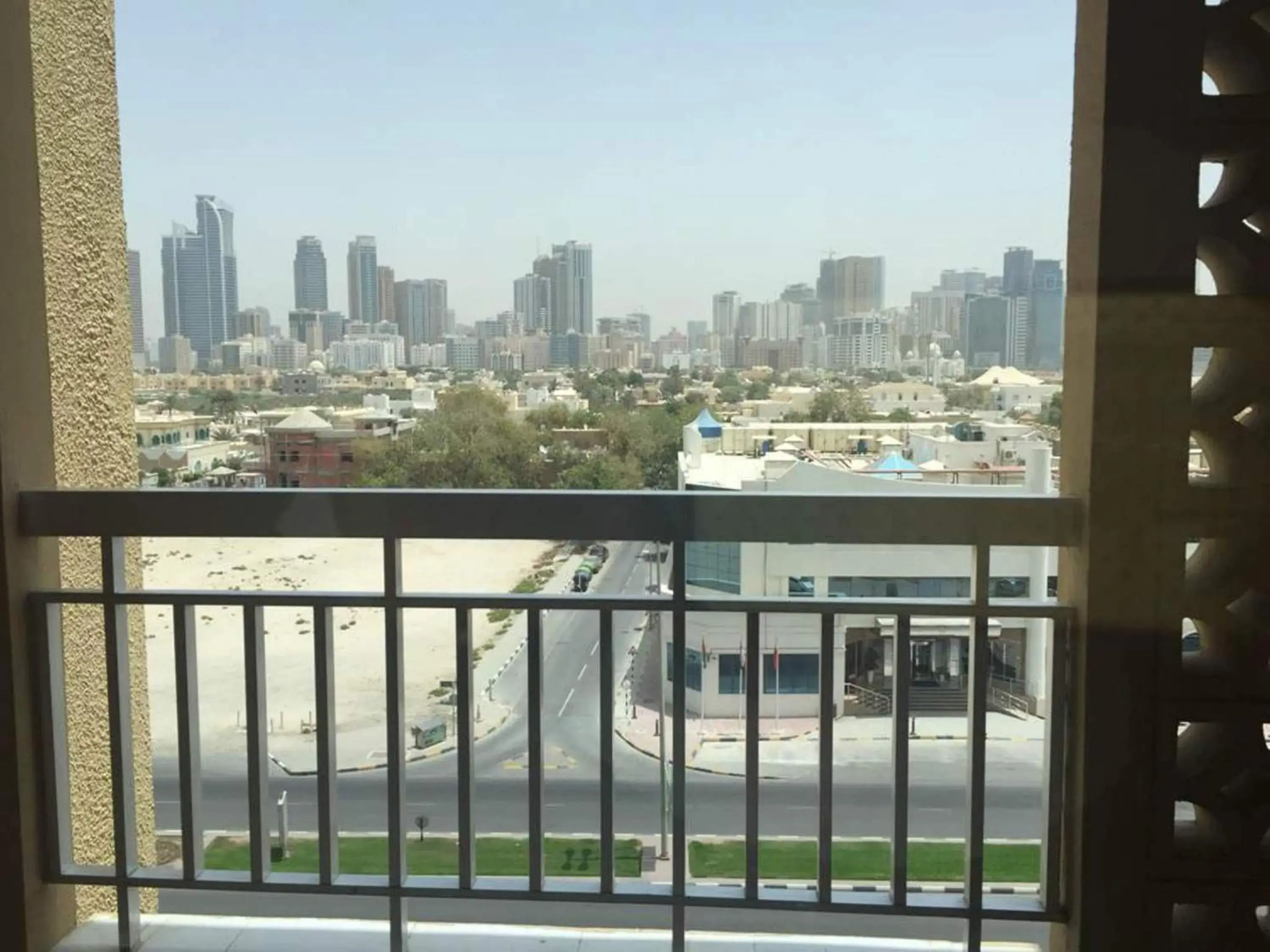 City view in Sharjah Carlton Hotel