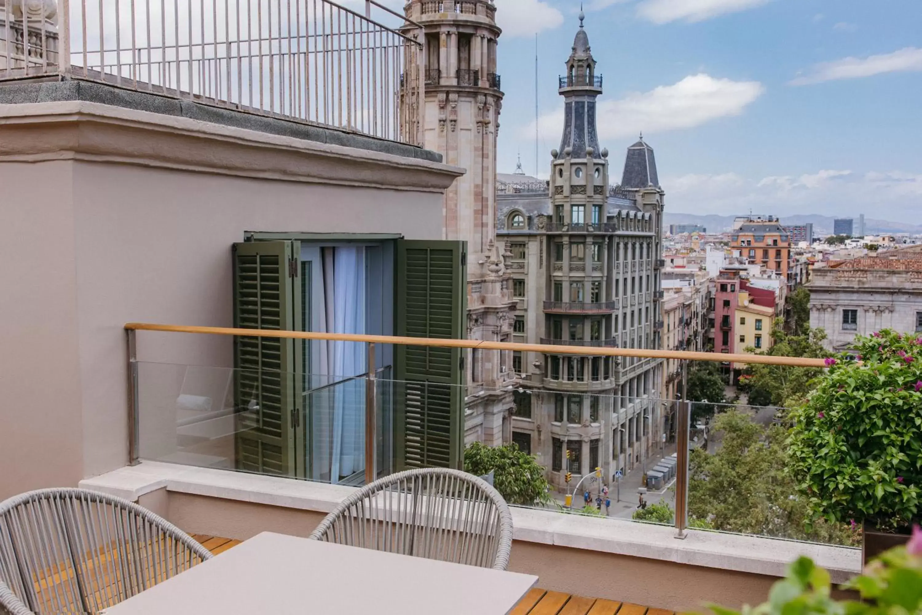 Balcony/Terrace in Duquesa Suites Barcelona