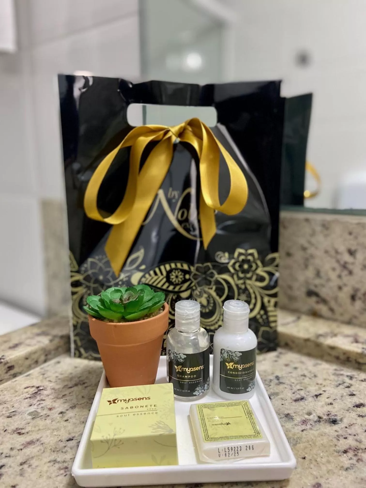 Bathroom in Nobile Suítes Tambaú