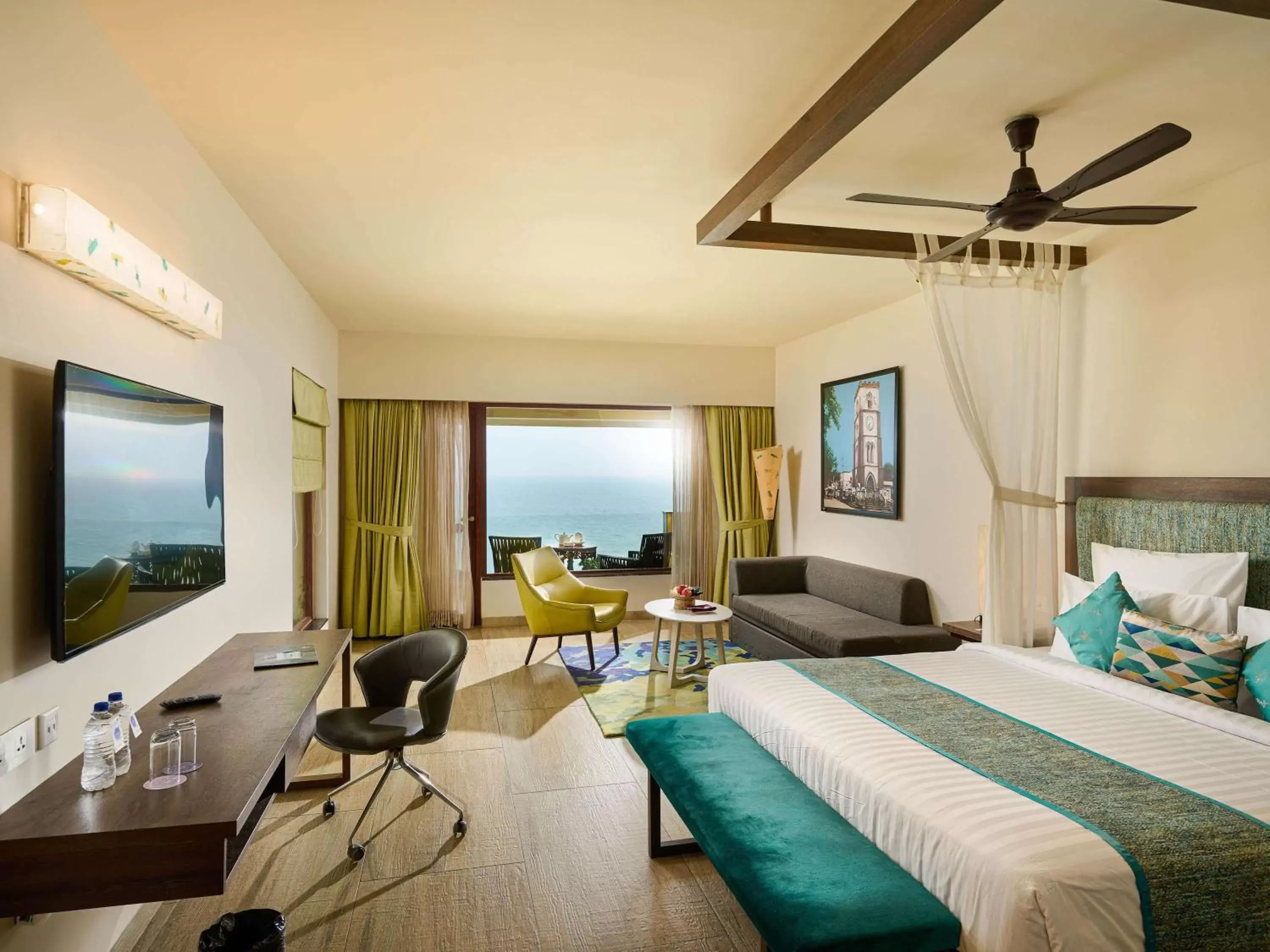 Bedroom in The Bheemli Resort Visakhapatnam by AccorHotels