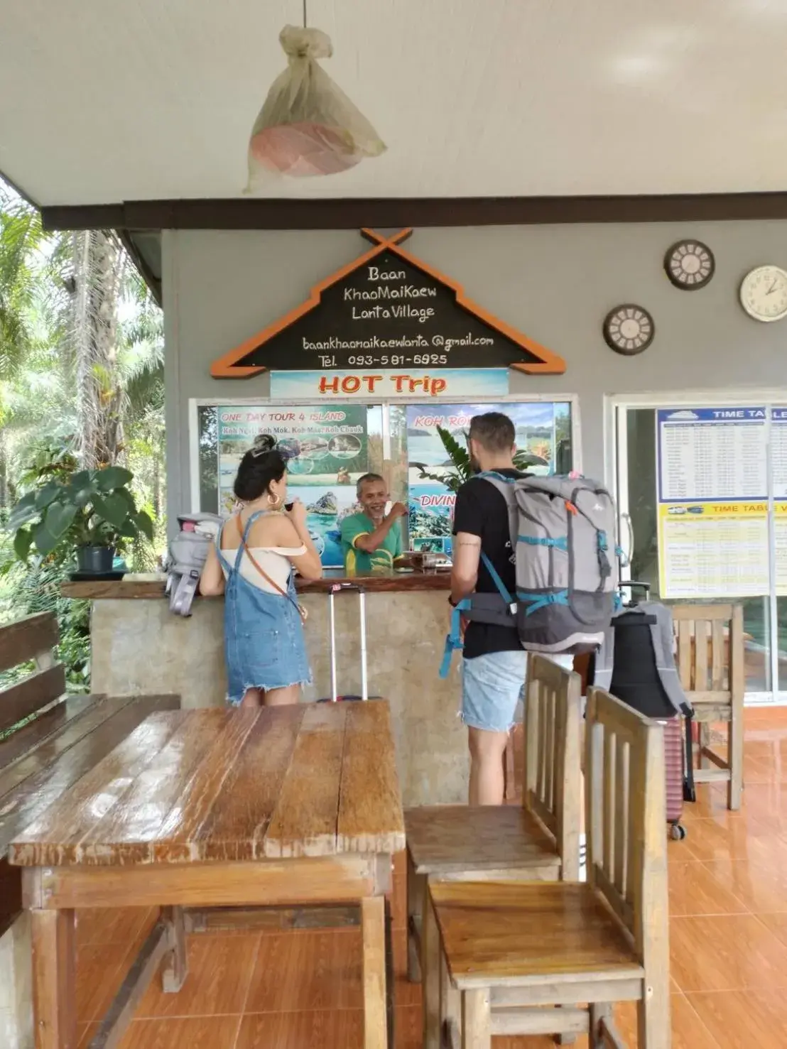 People in BaanPhong Lanta