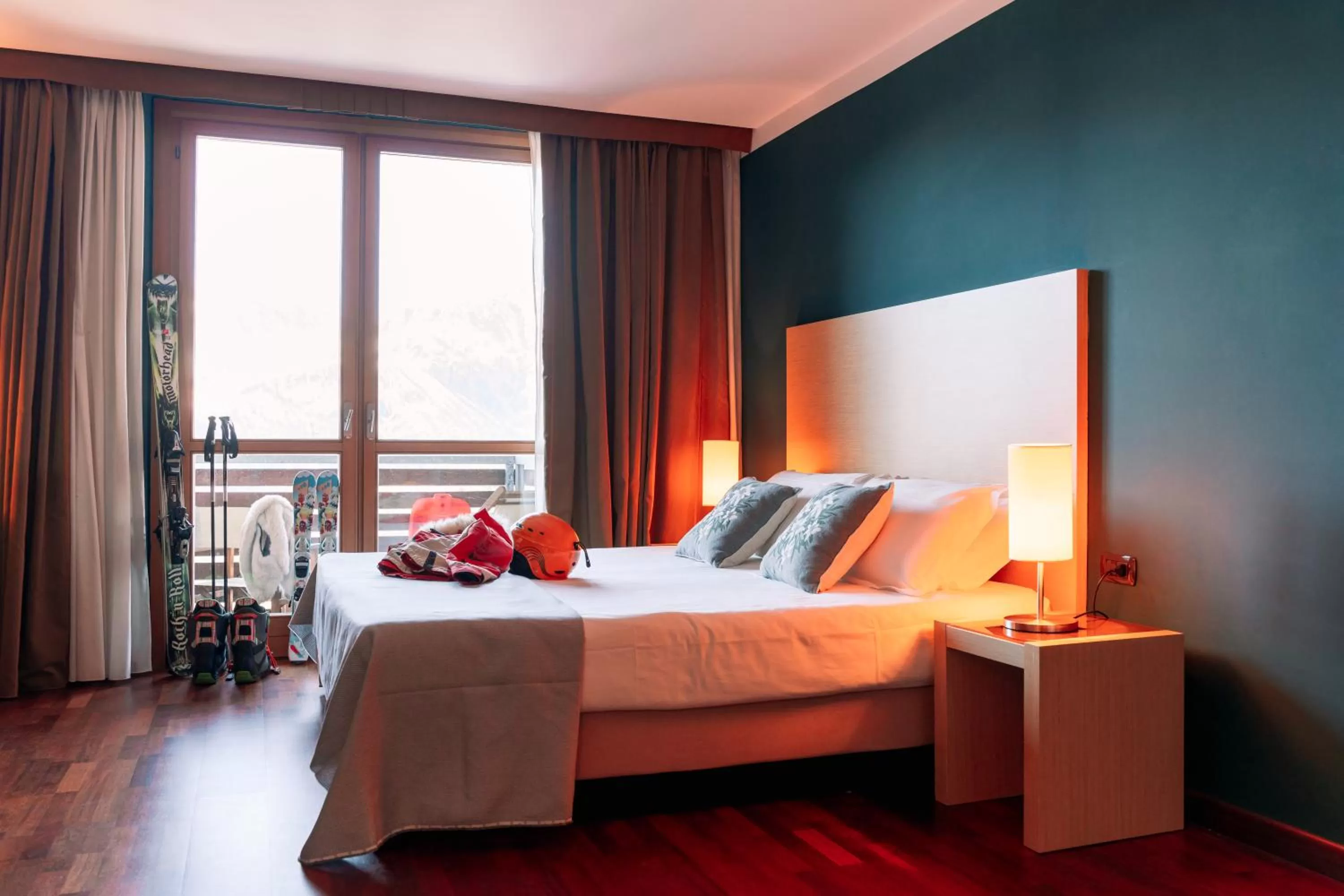 Bed in Savoia Resort