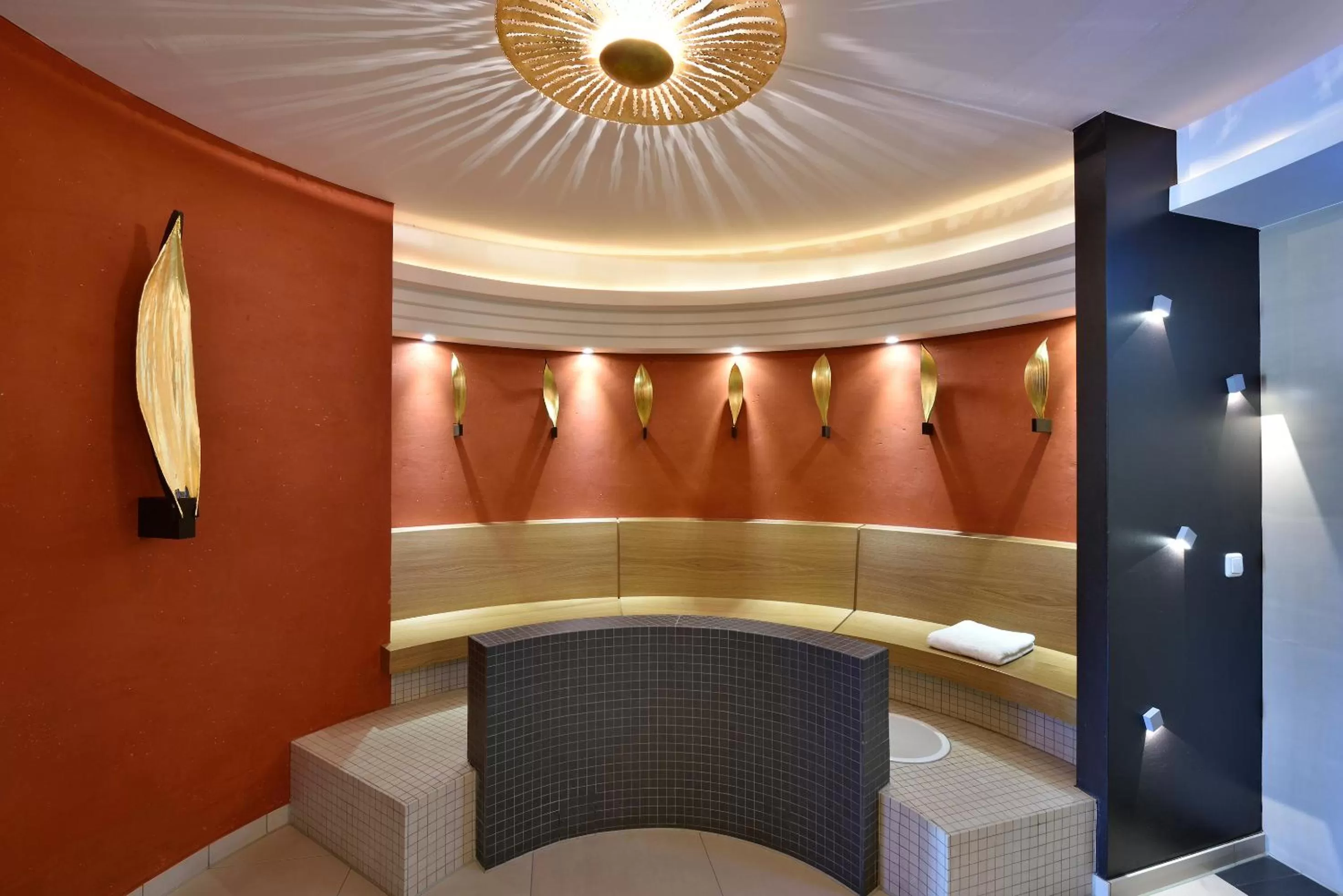 Sauna in Köhlers Forsthaus Wellness & Genuss Hotel