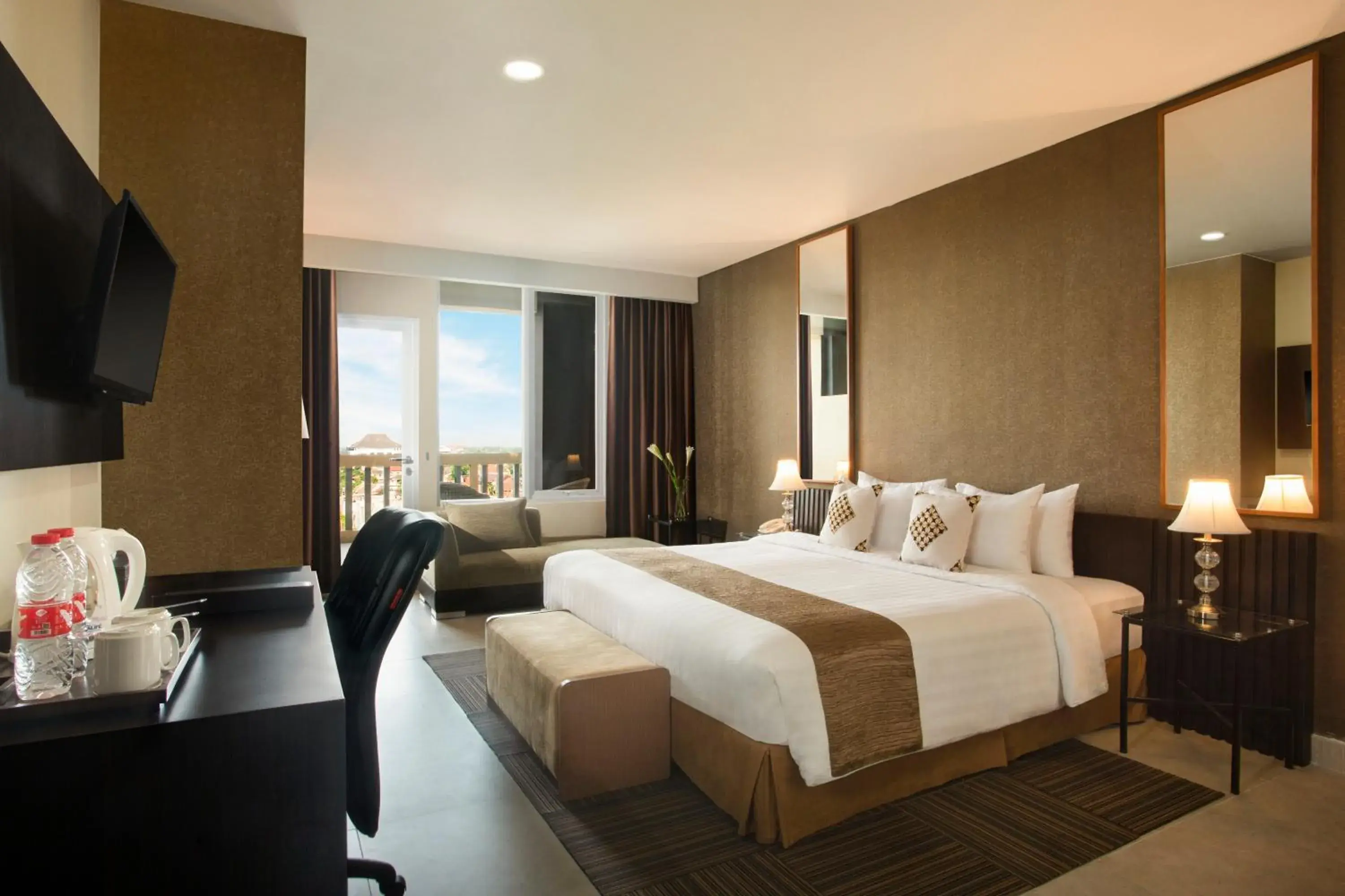 Bedroom, Bed in Merapi Merbabu Hotels