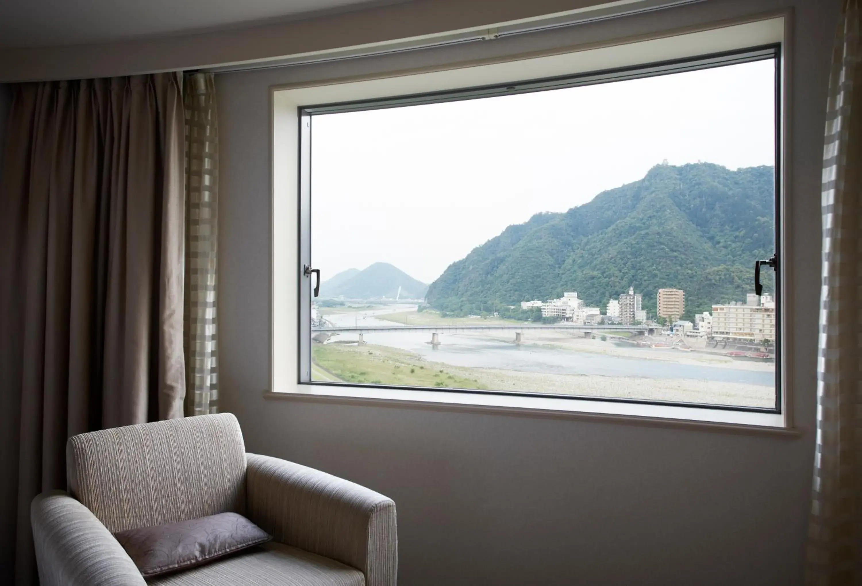 View (from property/room), Mountain View in Gifu Miyako Hotel