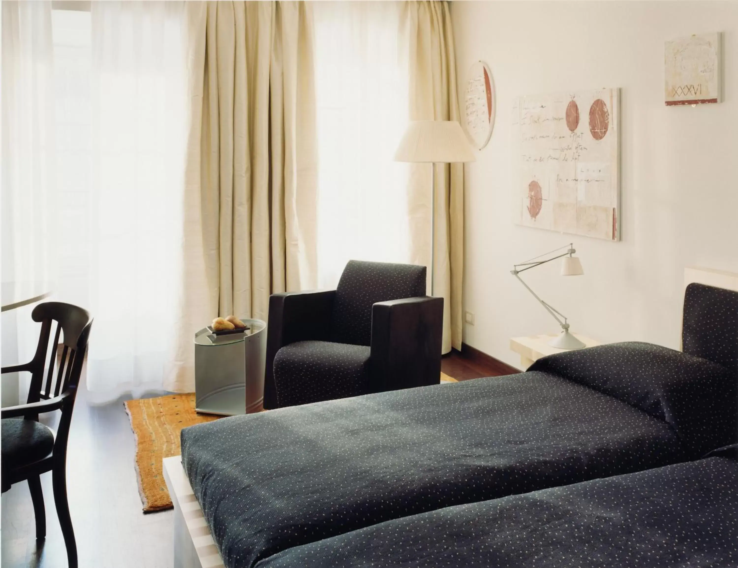 Bedroom, Seating Area in Hotel Greif