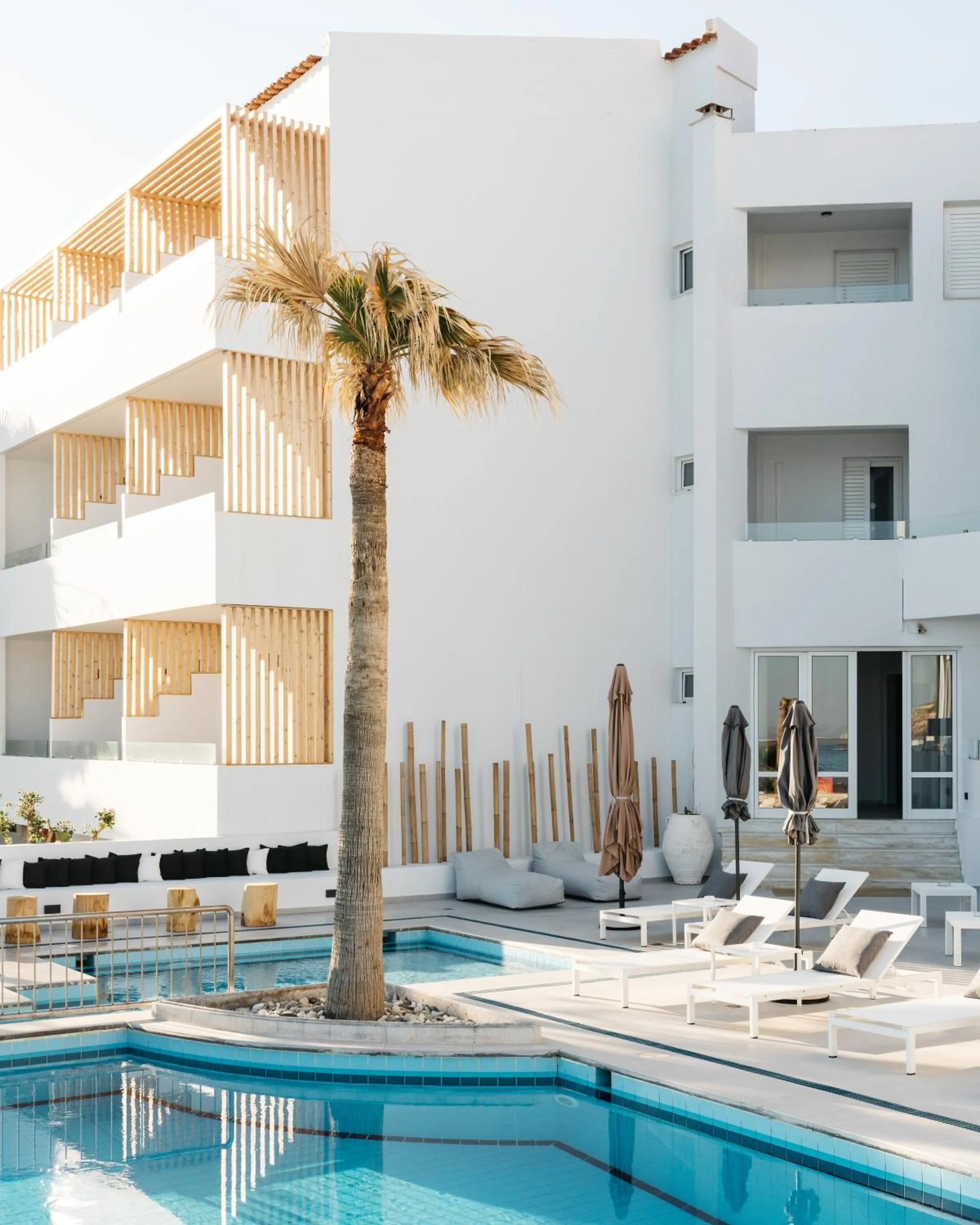 Swimming pool in Petradi Beach Lounge Hotel