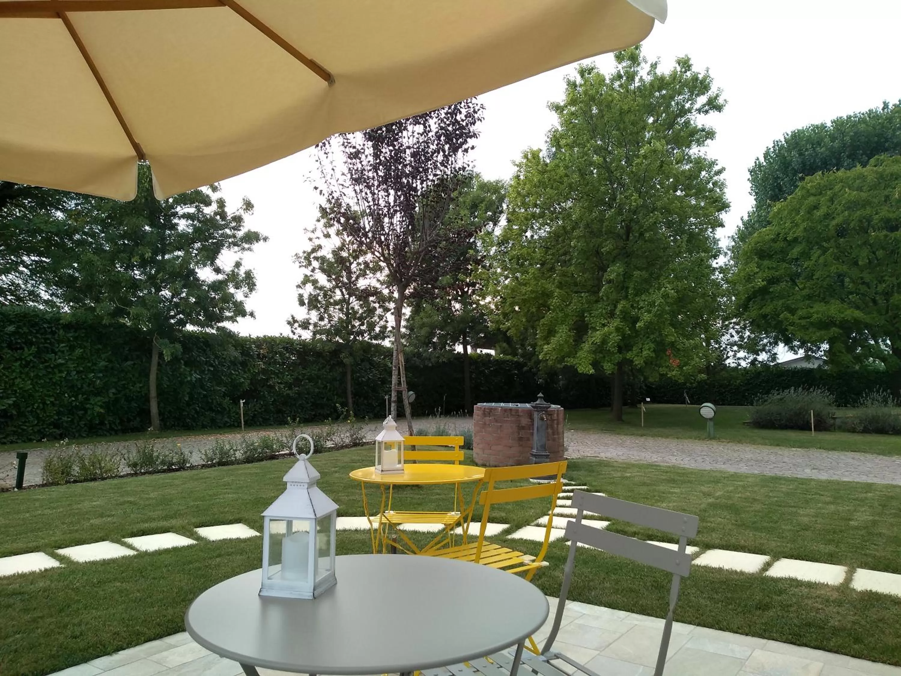 Garden in Le Mandragole B&B