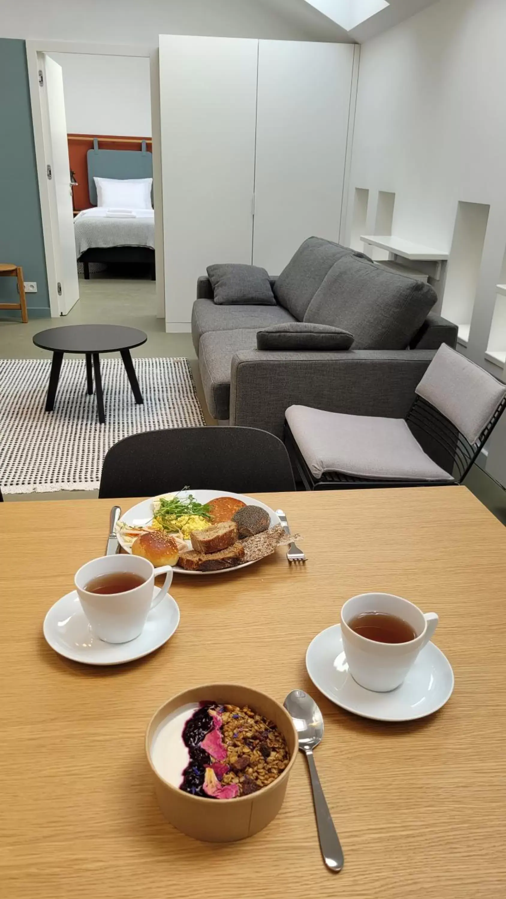 Breakfast in PLANTONIA Aparthotel Breakfast in PLANTONIA Aparthotel