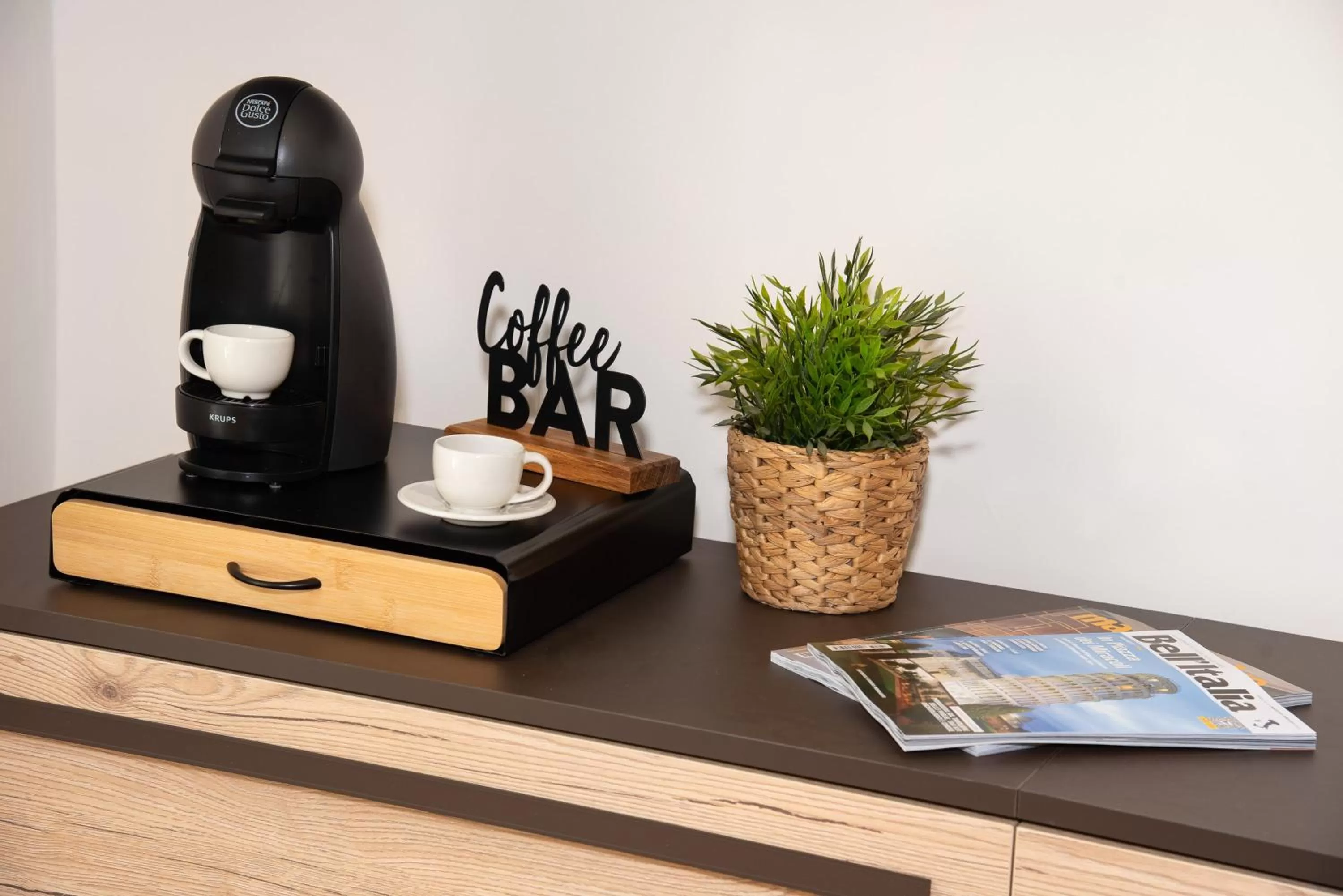 Coffee/tea facilities in B&B Stanza Tasso