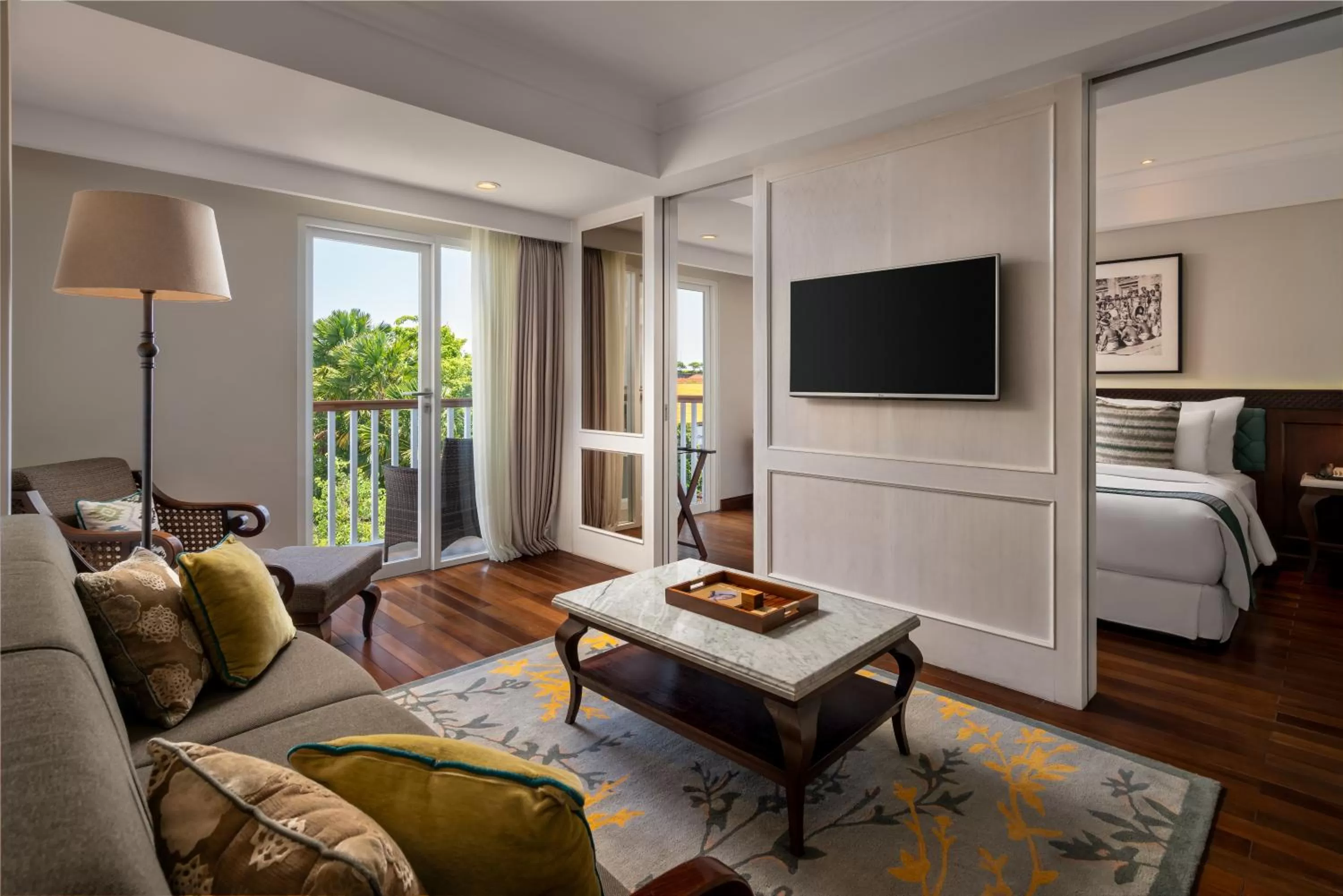 Floor plan, Bed in Maison Aurelia Sanur, Bali - By Préférence