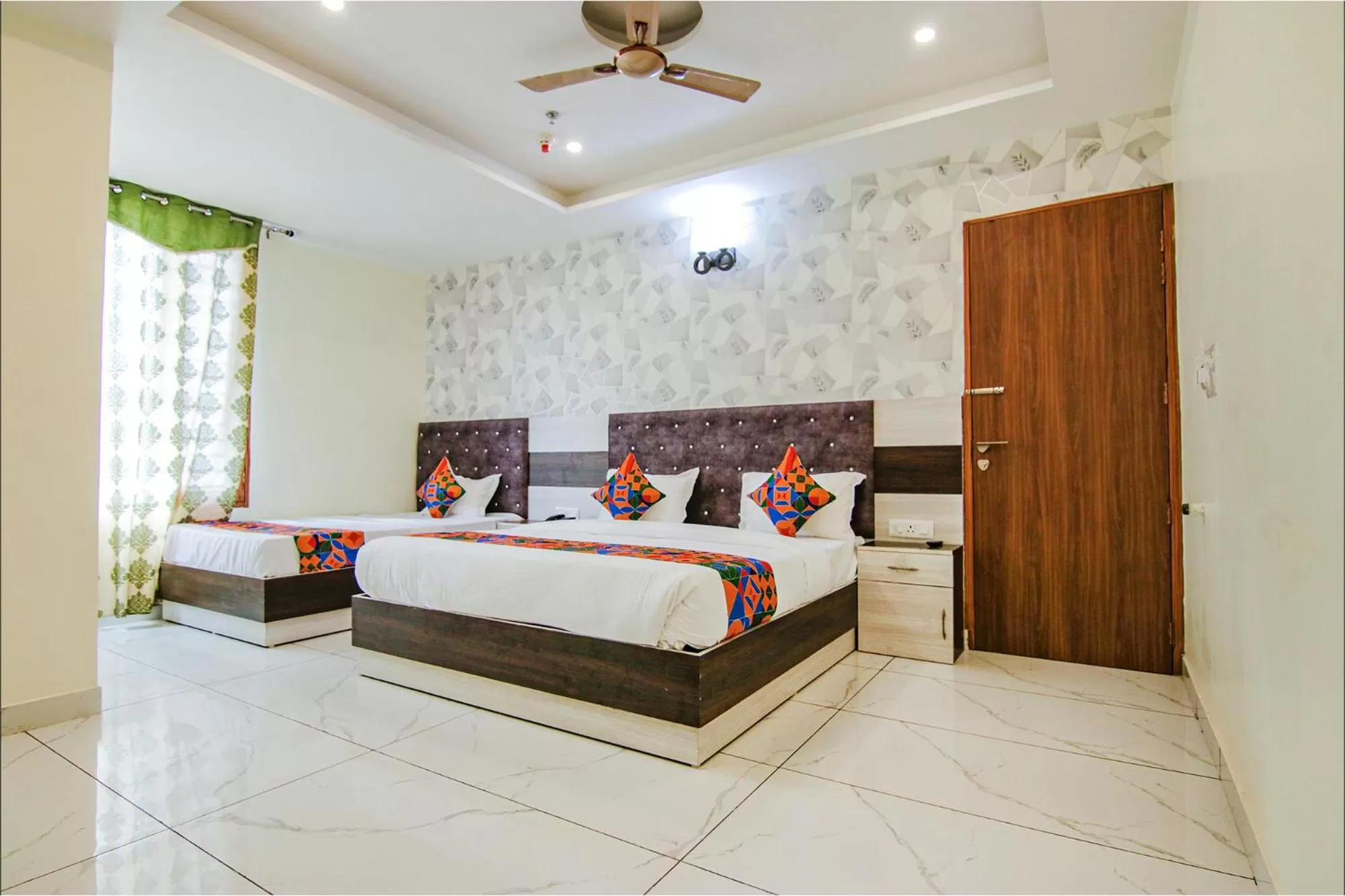 Photo of the whole room, Bed in FabHotel Meridian Inn