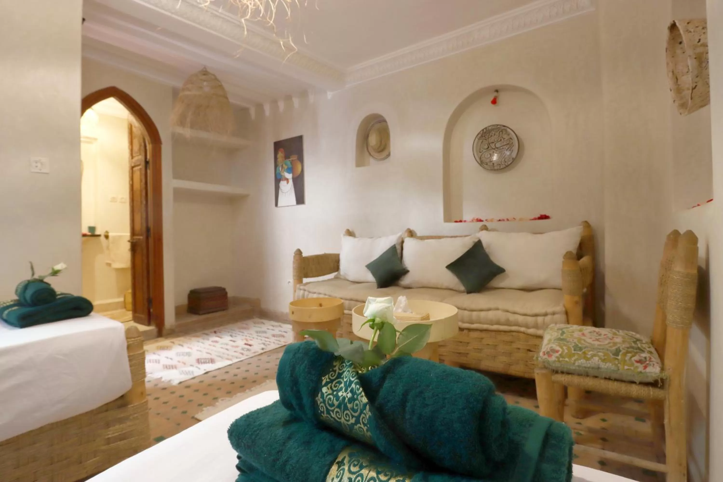 Photo of the whole room, Bed in Riad Venezia