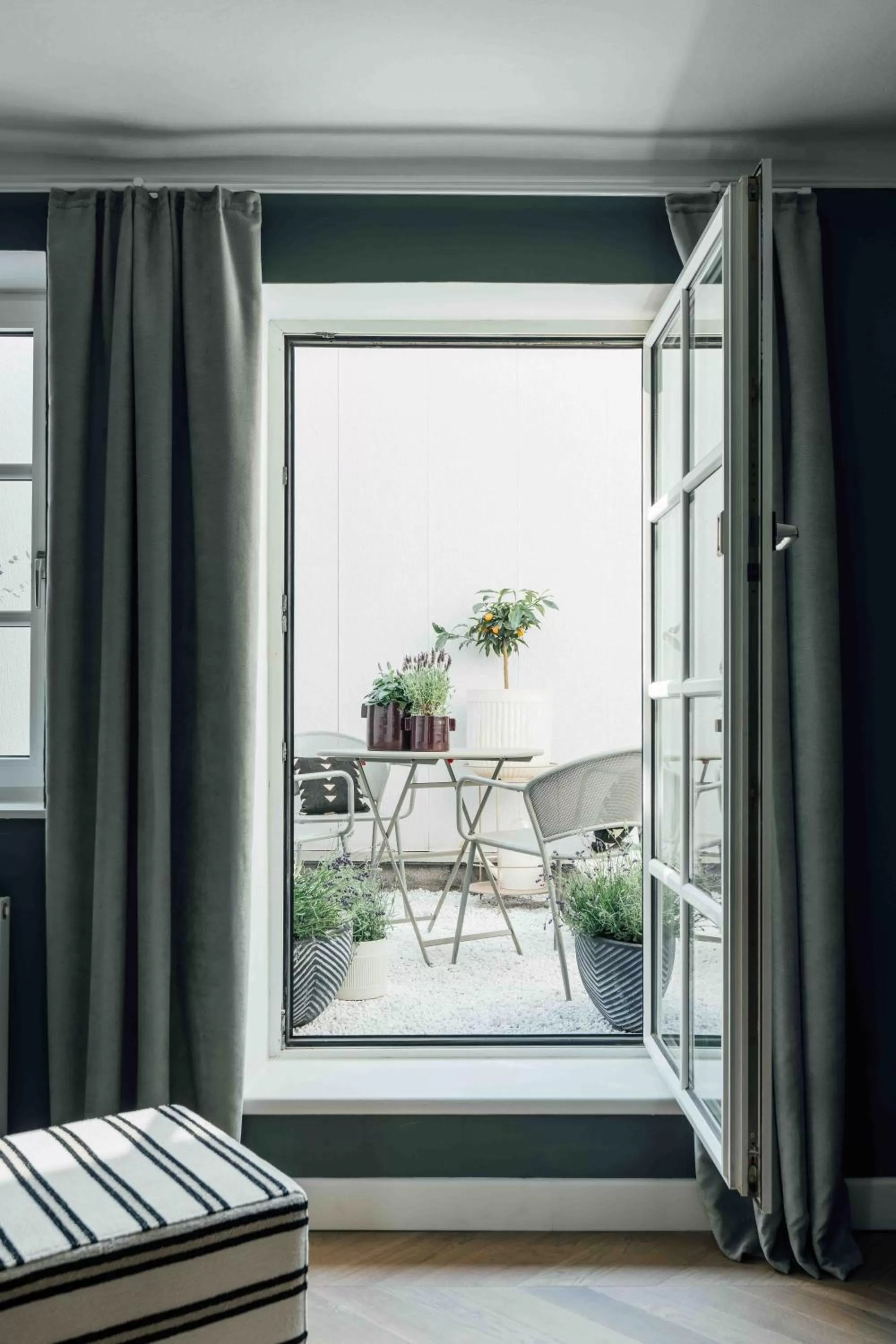 Patio in Clemonte Hotel - Your Reception-less Boutique Hideaway