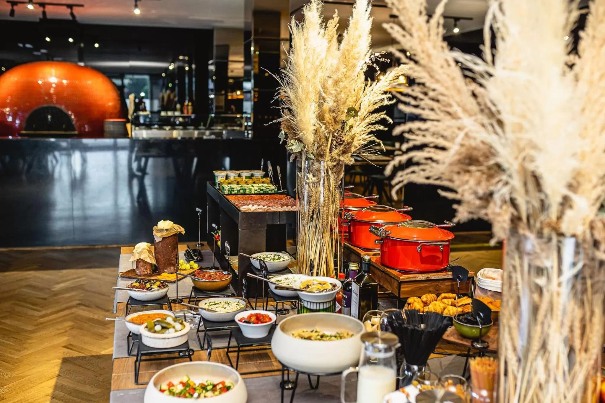 Buffet breakfast in Hermanns Hotel & Spa Sibiu