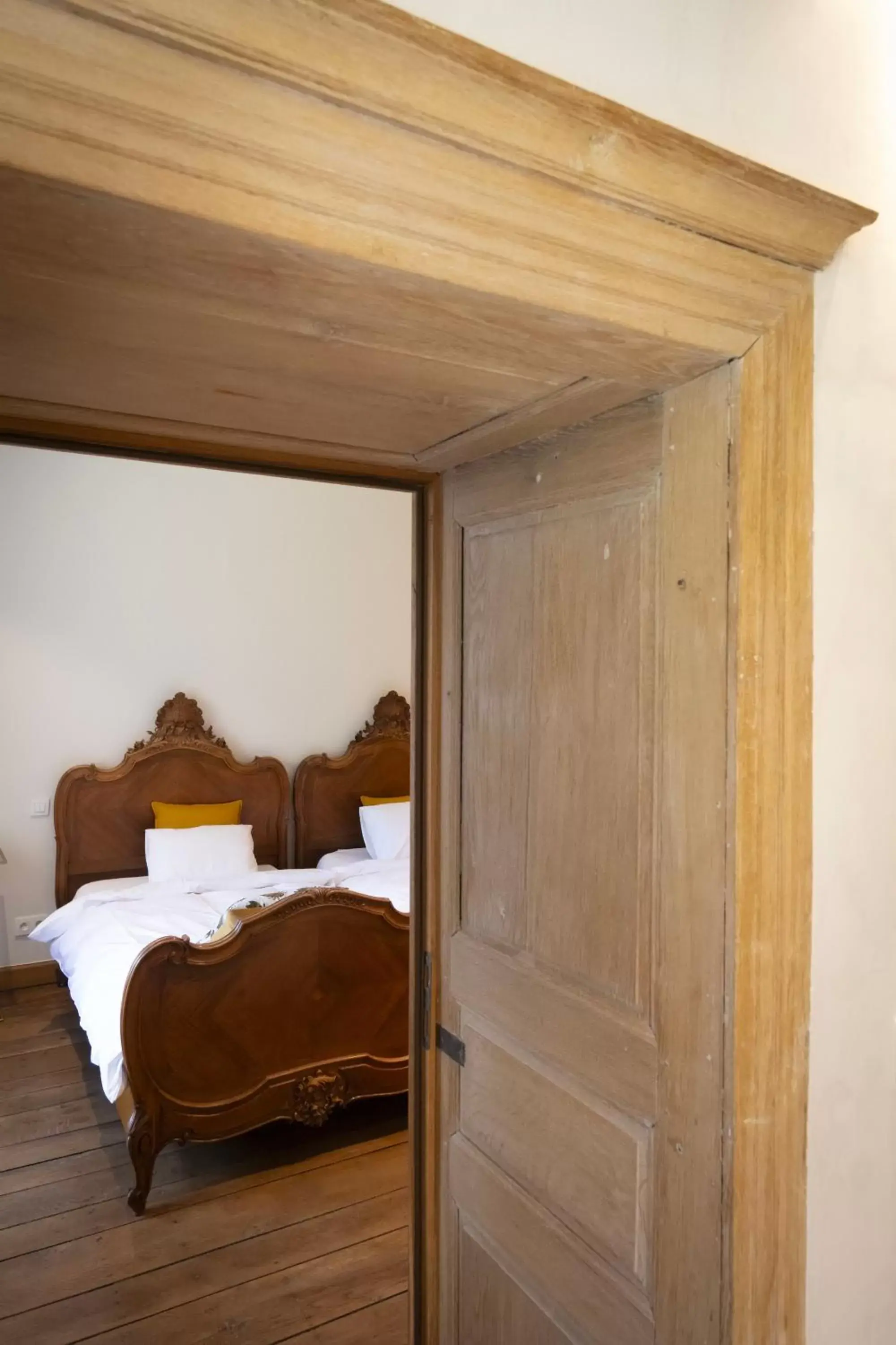 Bedroom, Bed in Château du Pont d'Oye