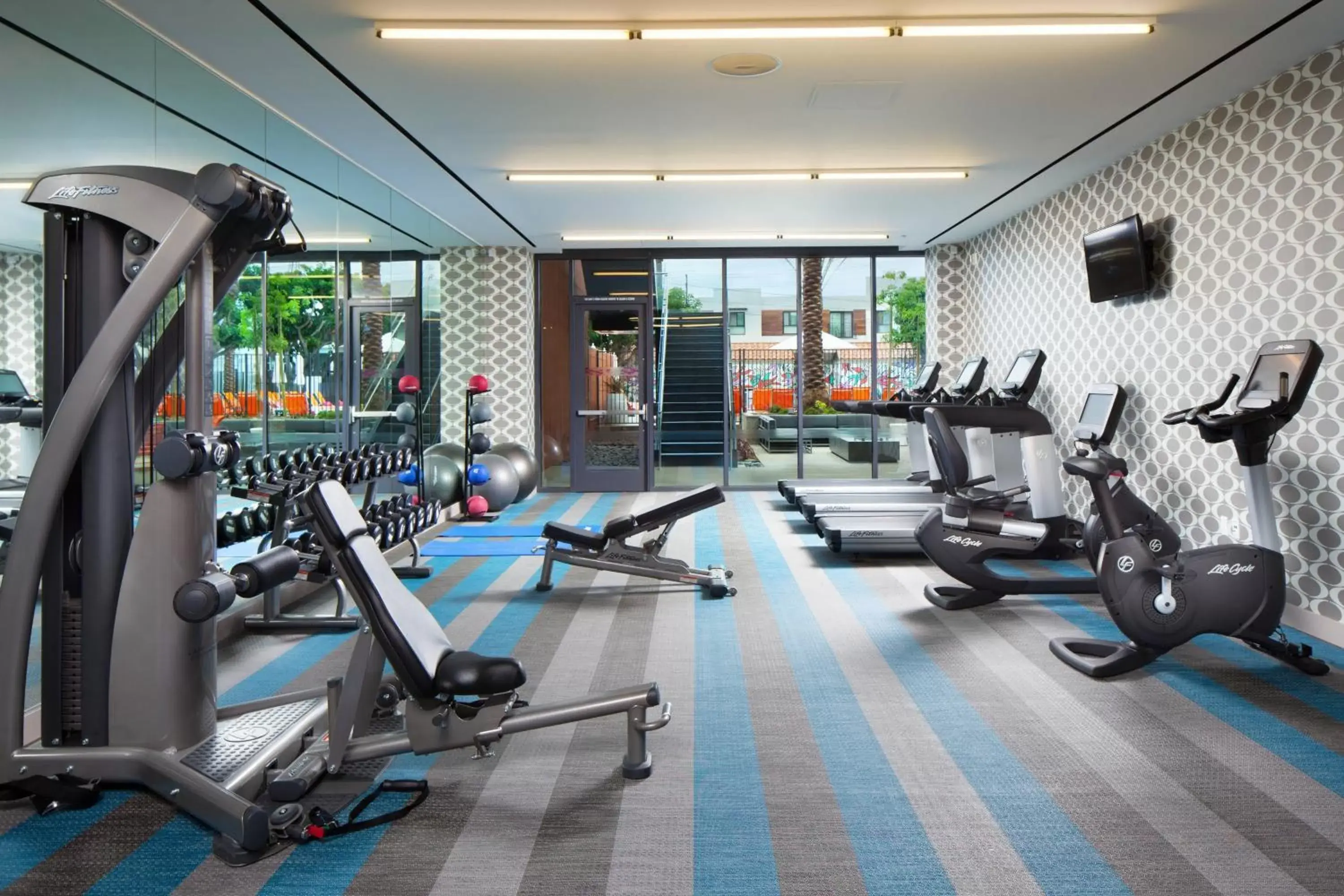 Fitness centre/facilities, Fitness Center/Facilities in Aloft El Segundo - Los Angeles Airport