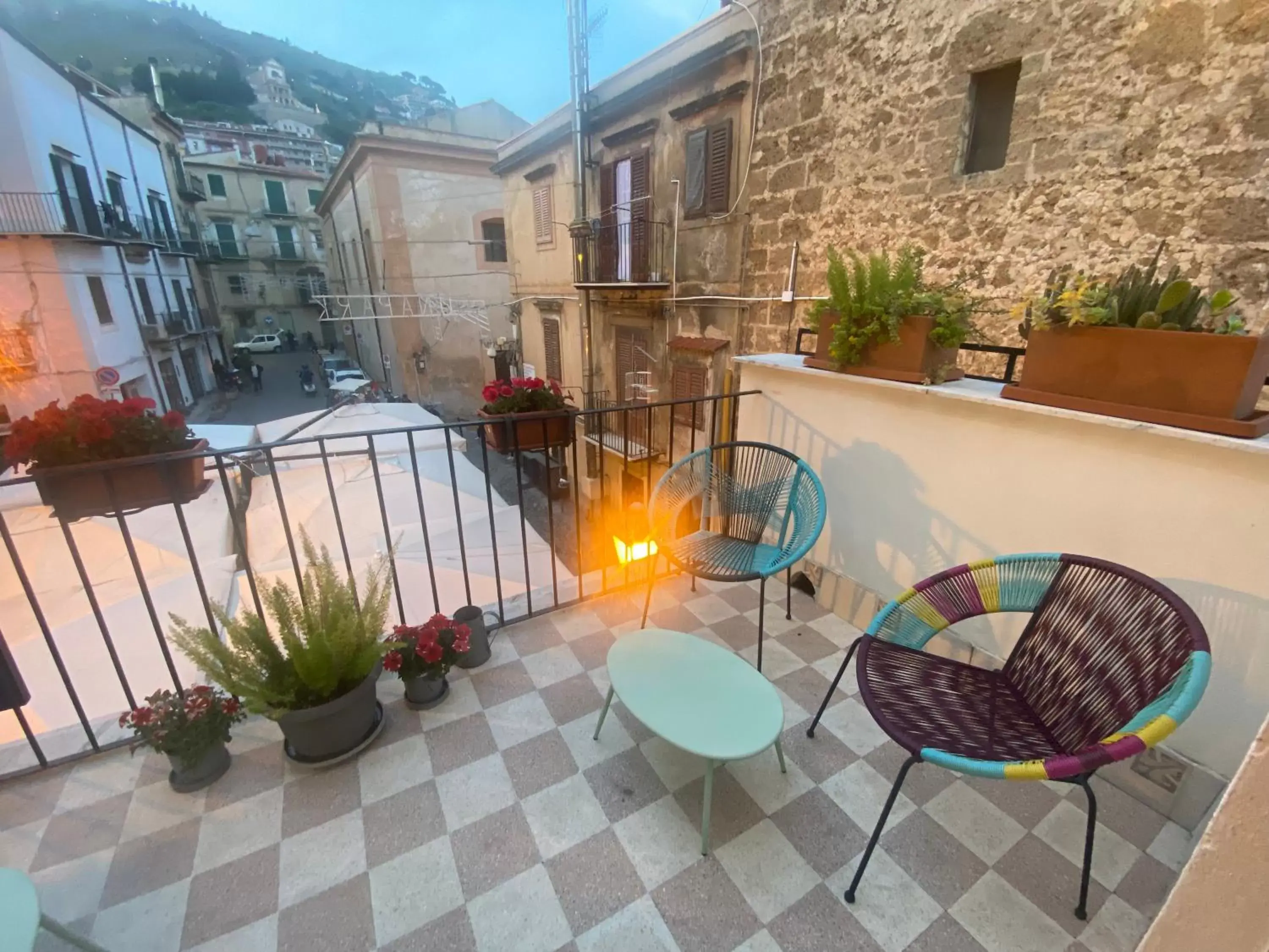 View (from property/room), Balcony/Terrace in Torre's Camere & caffè