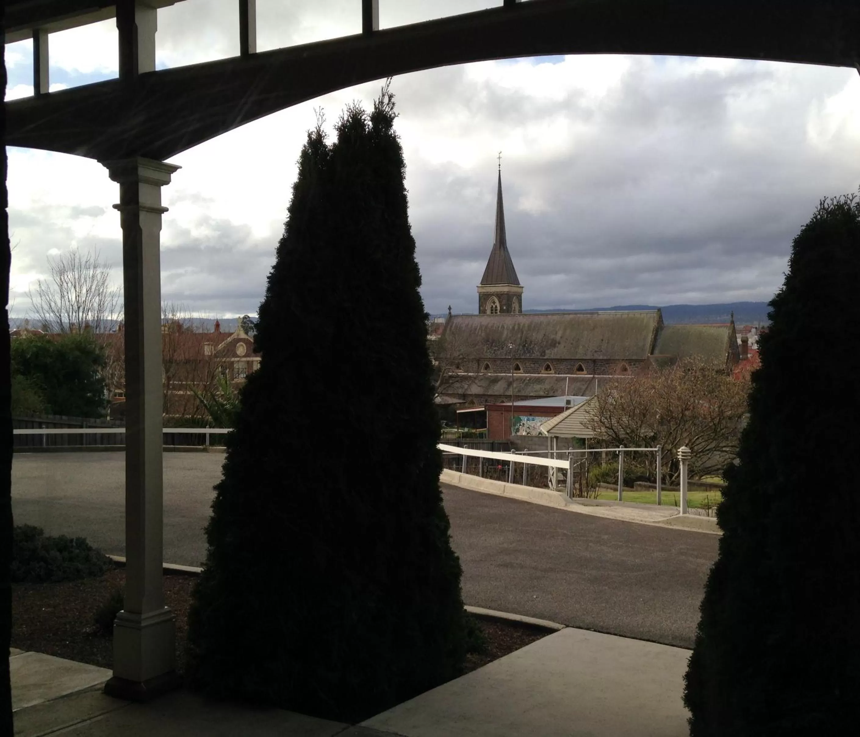 Patio in Auldington Hotel