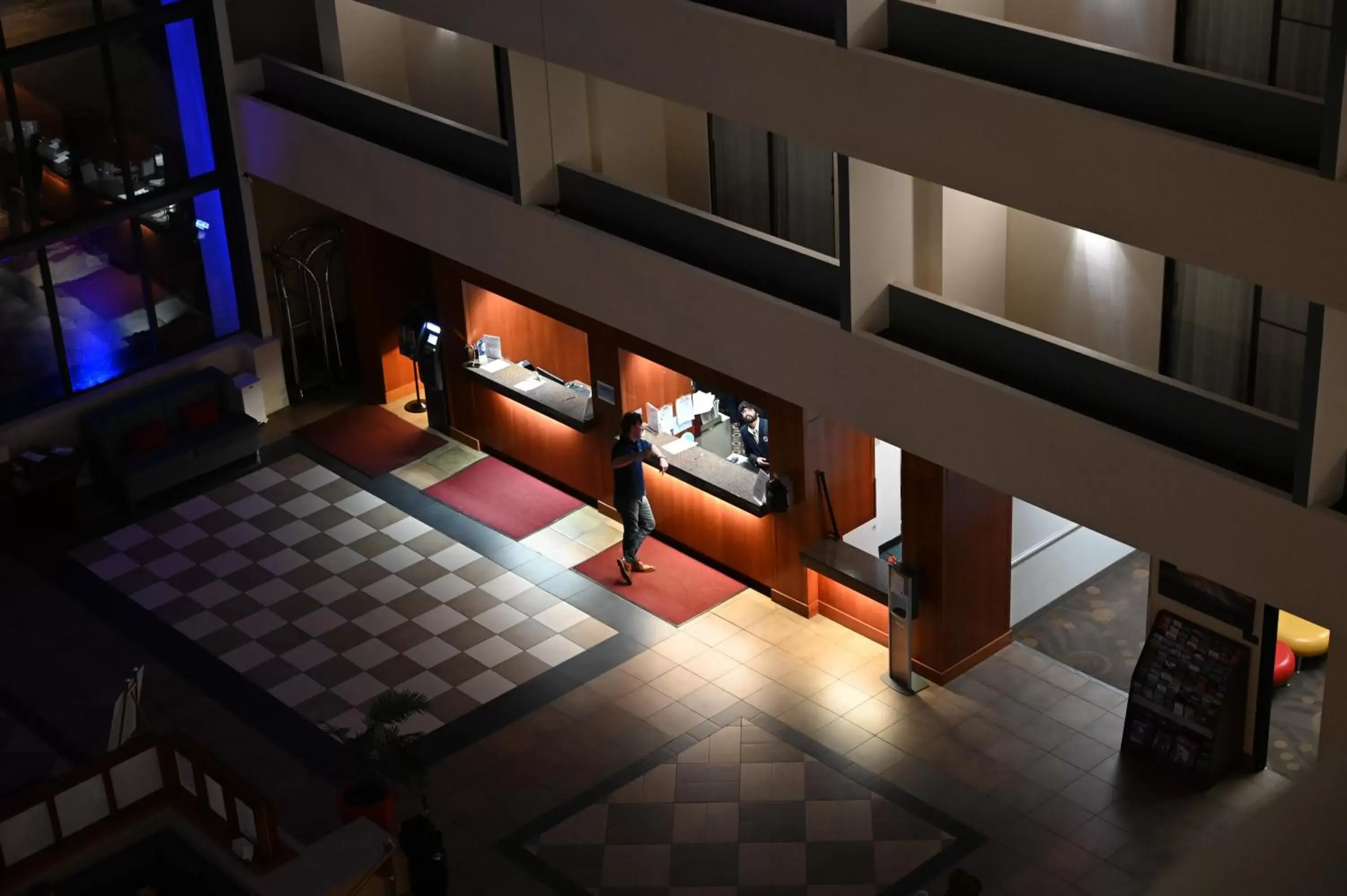 Lobby or reception in Atrium Hotel and Suites DFW Airport