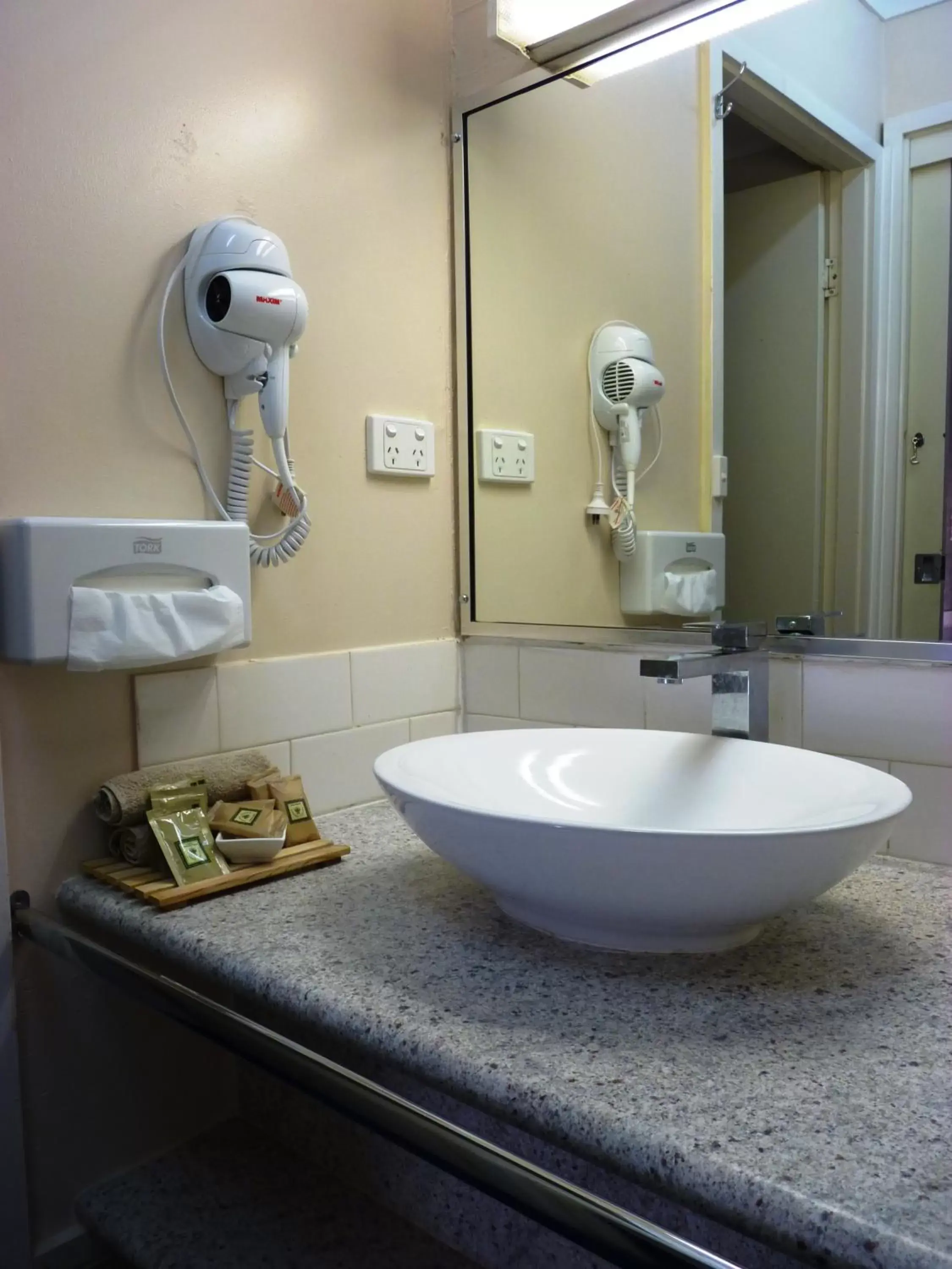Bathroom in Winchester Motel