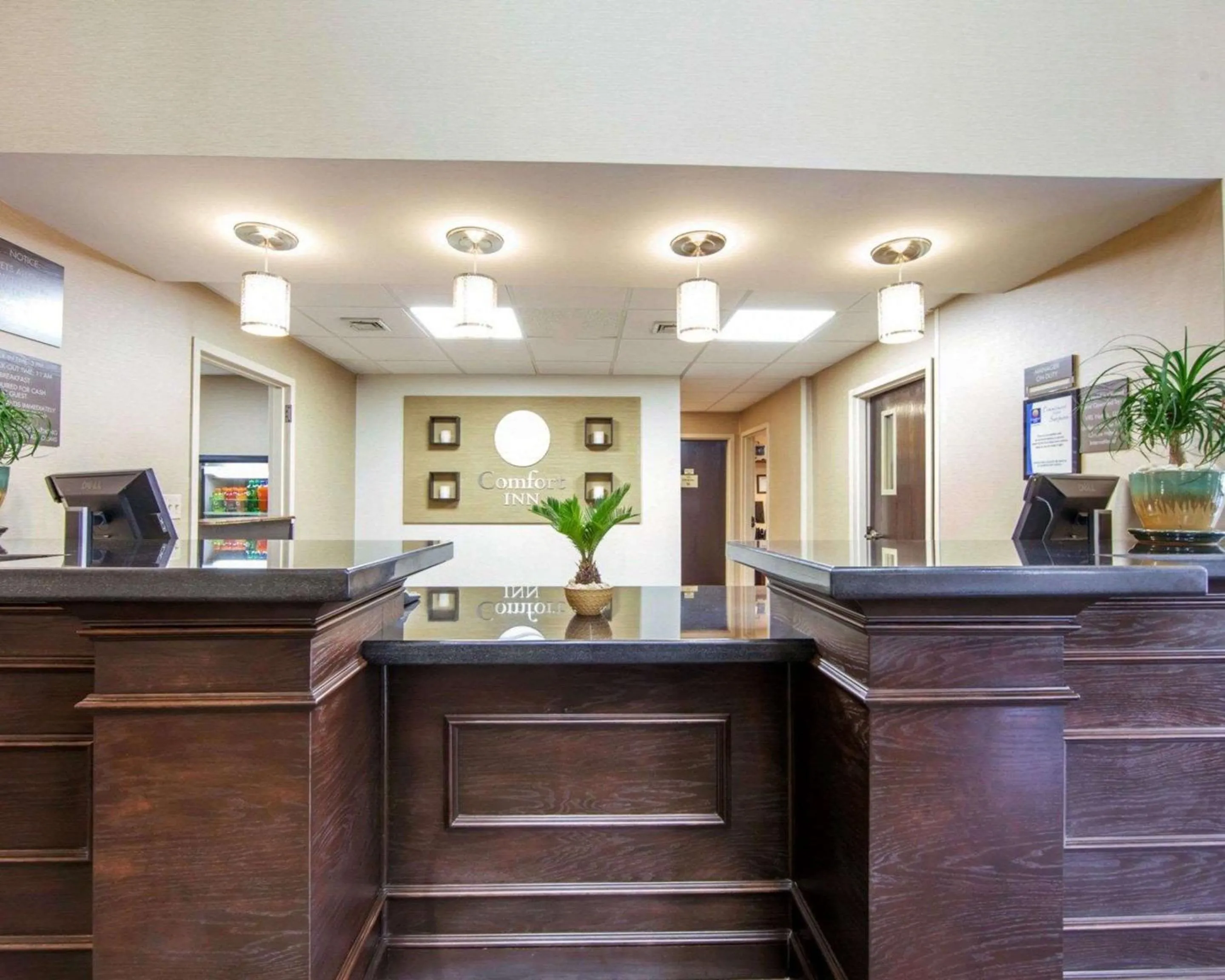 Lobby or reception in Comfort Inn at Royal Blue