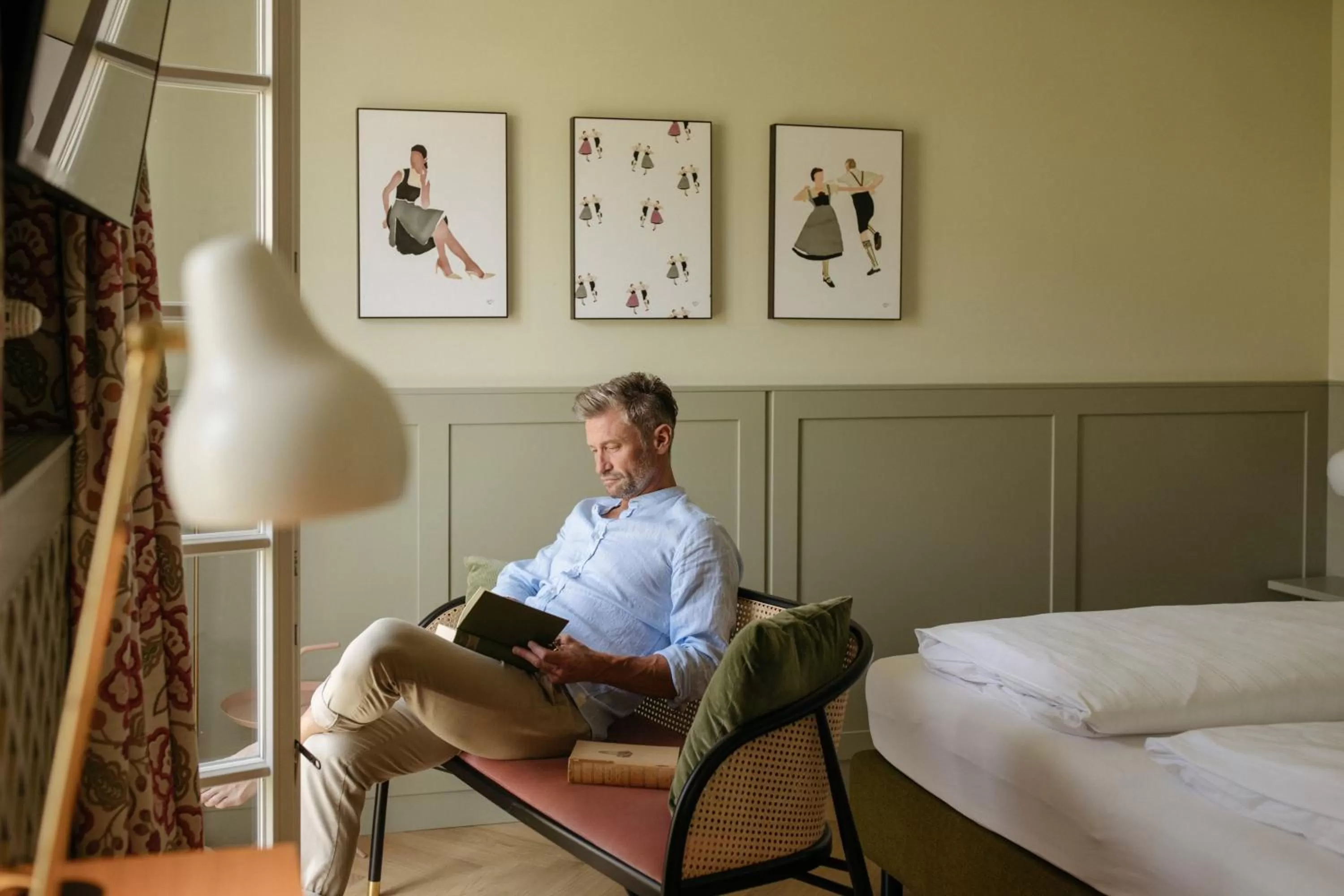 Photo of the whole room, Bed in Hotel Goldener Ochs
