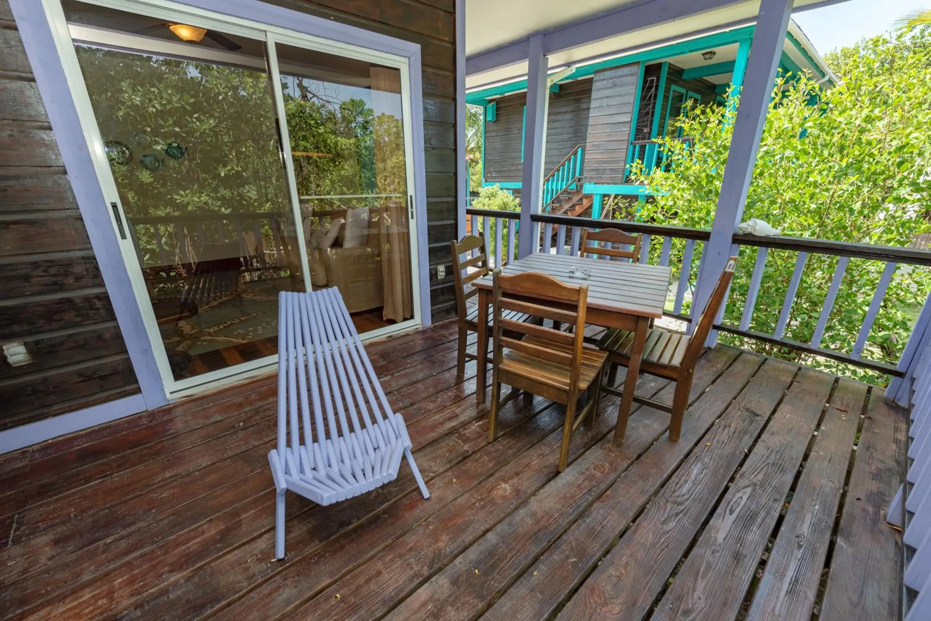 Seating area in Bella Vista Resort Belize