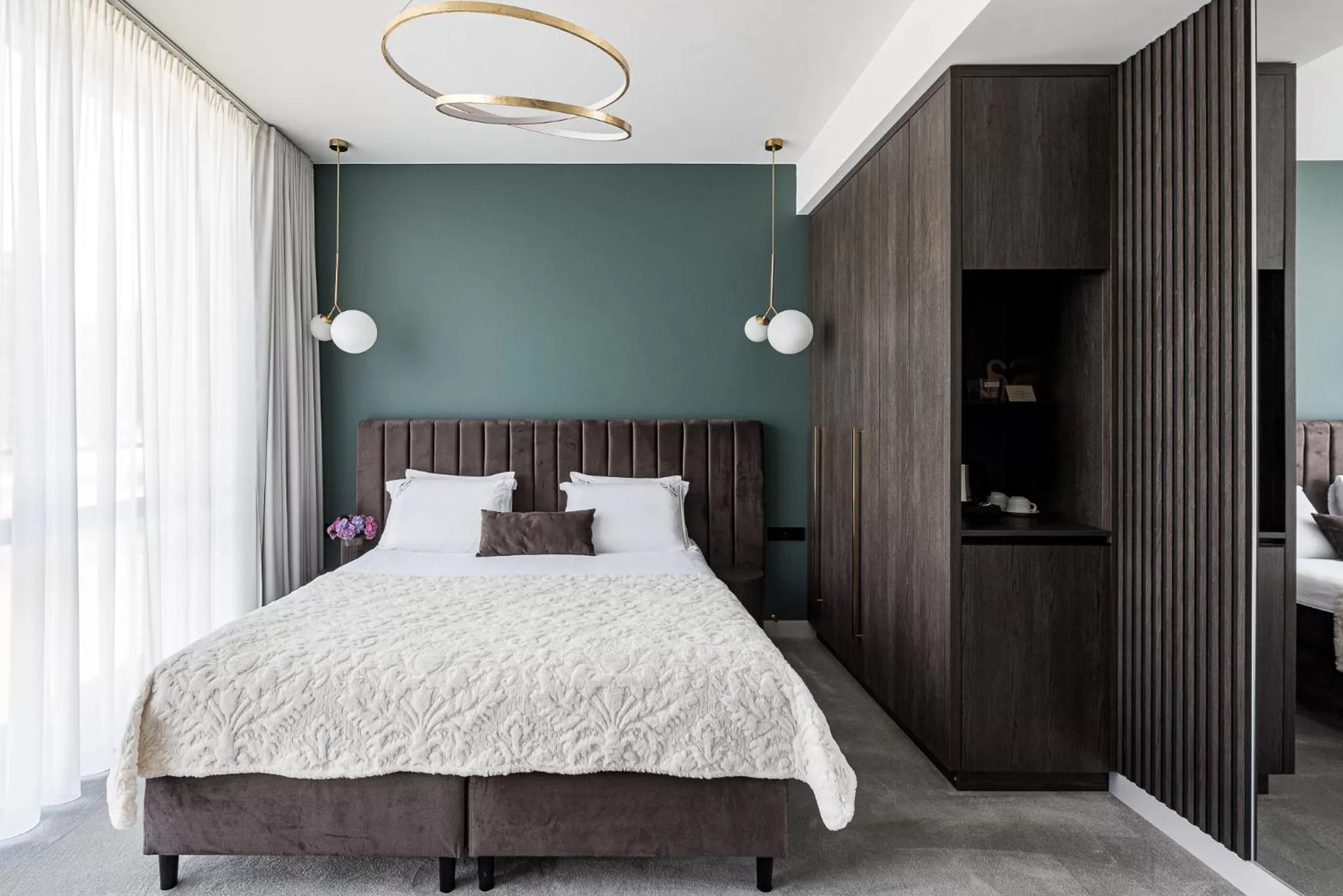 Bed in Oginski Hotel