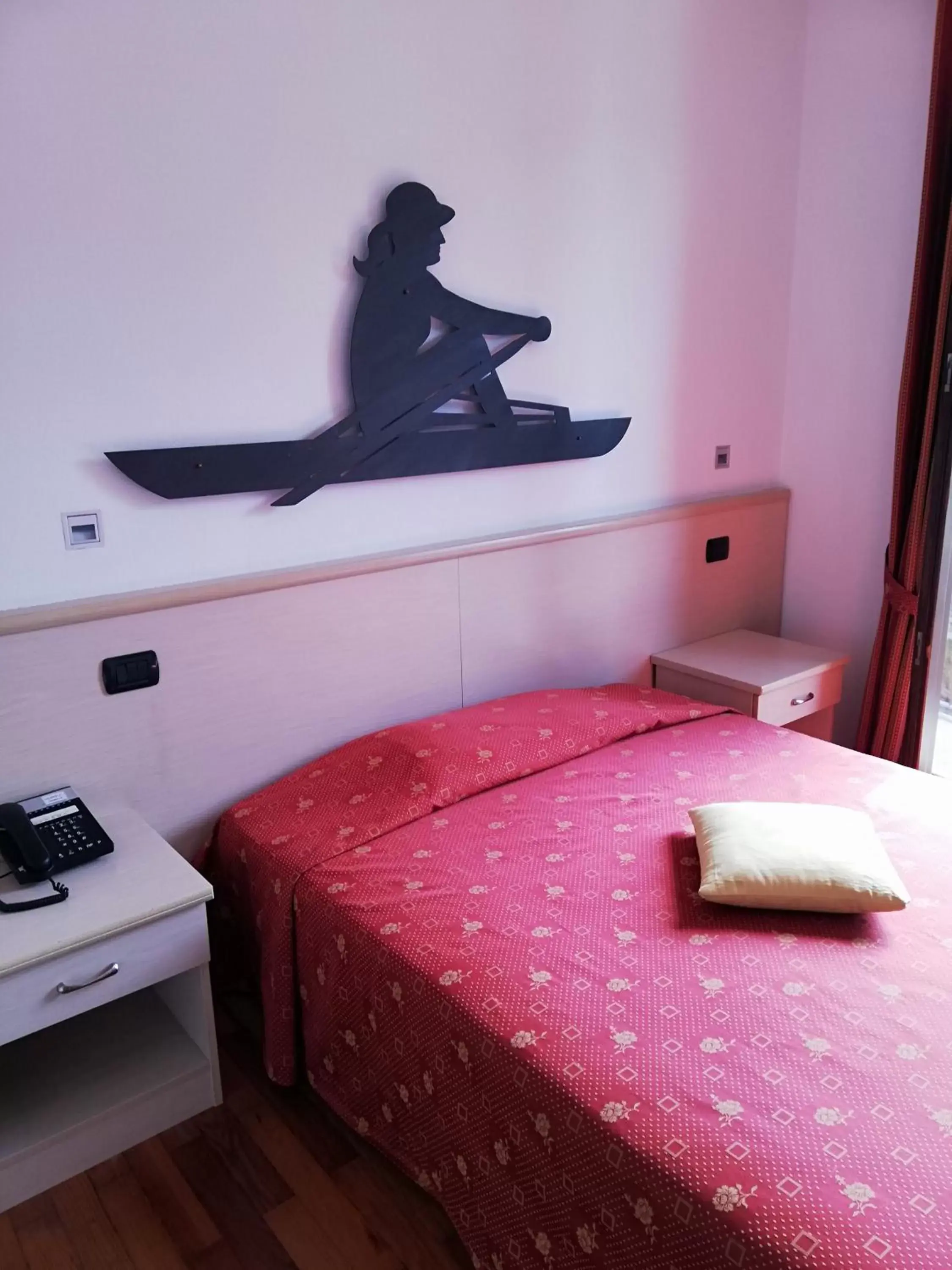 Bed in Hotel Fioroni