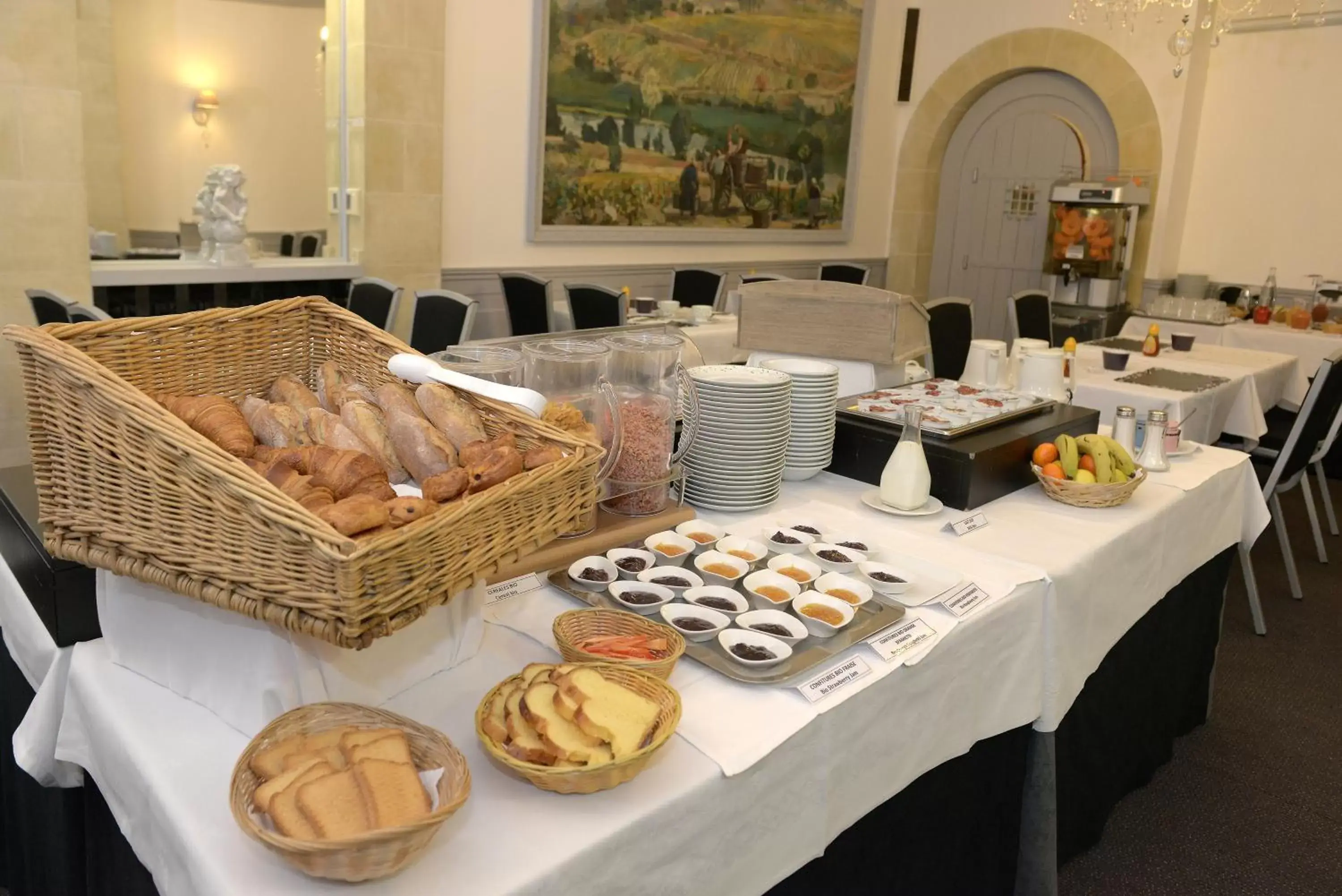 Food, Breakfast in Hôtel De France