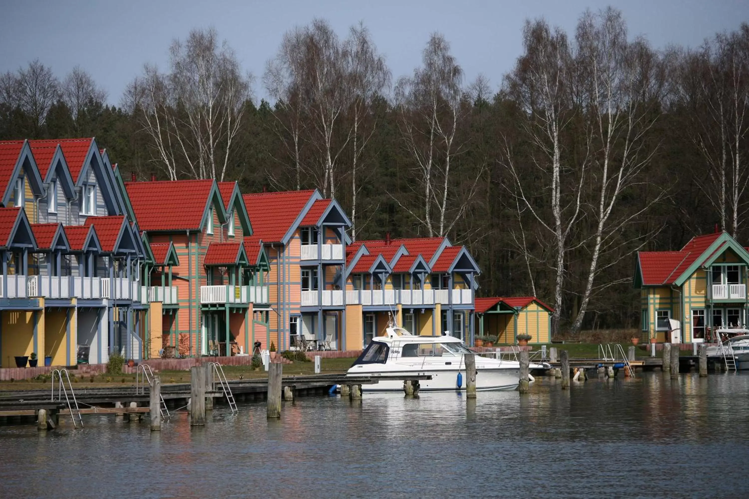 Neighbourhood, Property Building in Precise Resort Hafendorf Rheinsberg