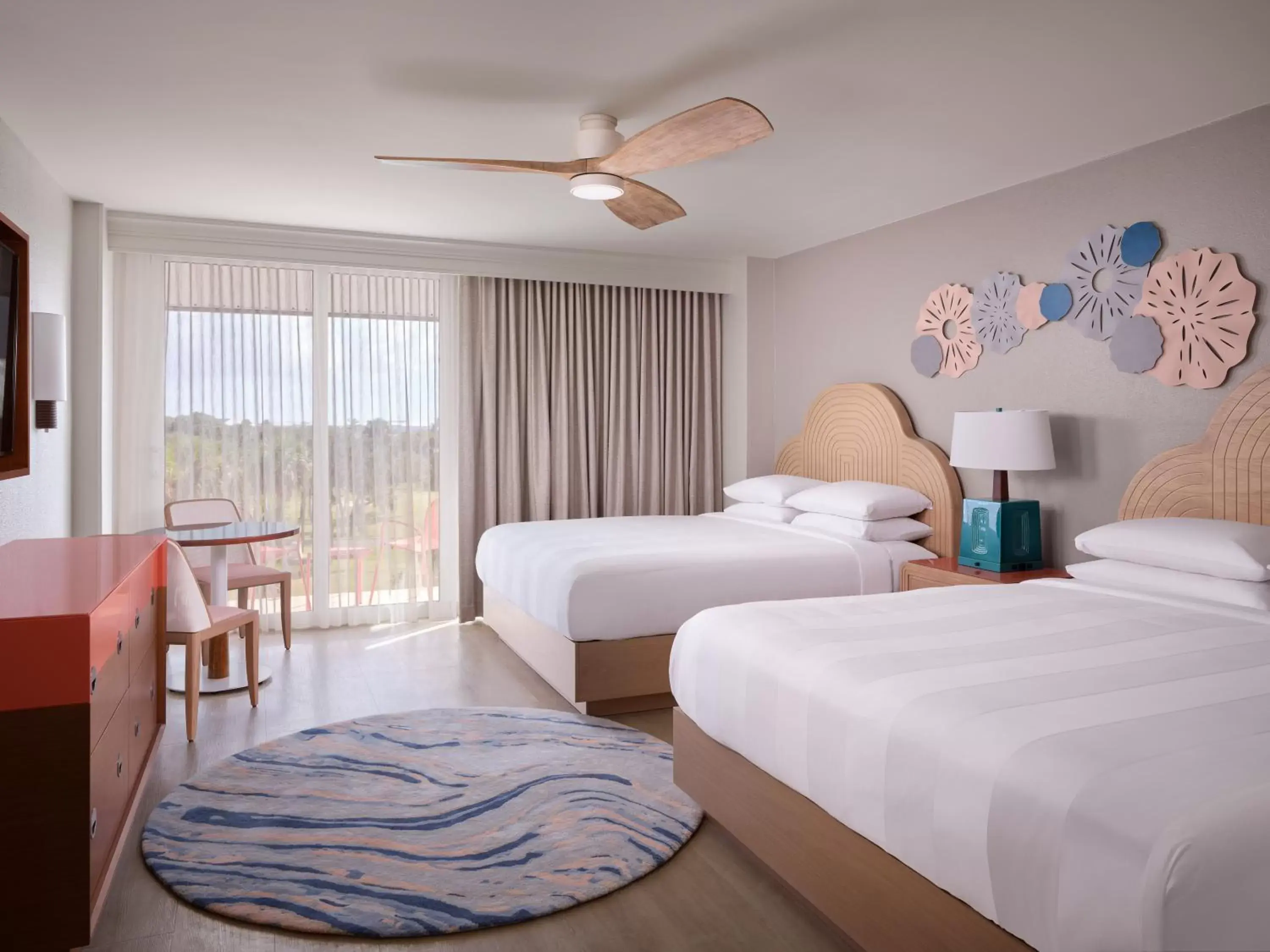 Junior Suite, 1 Bedroom, Poolside, 2 Double Beds, Sofa Bed  (Main Building) in Marriott Hutchinson Island Beach Resort, Golf & Marina