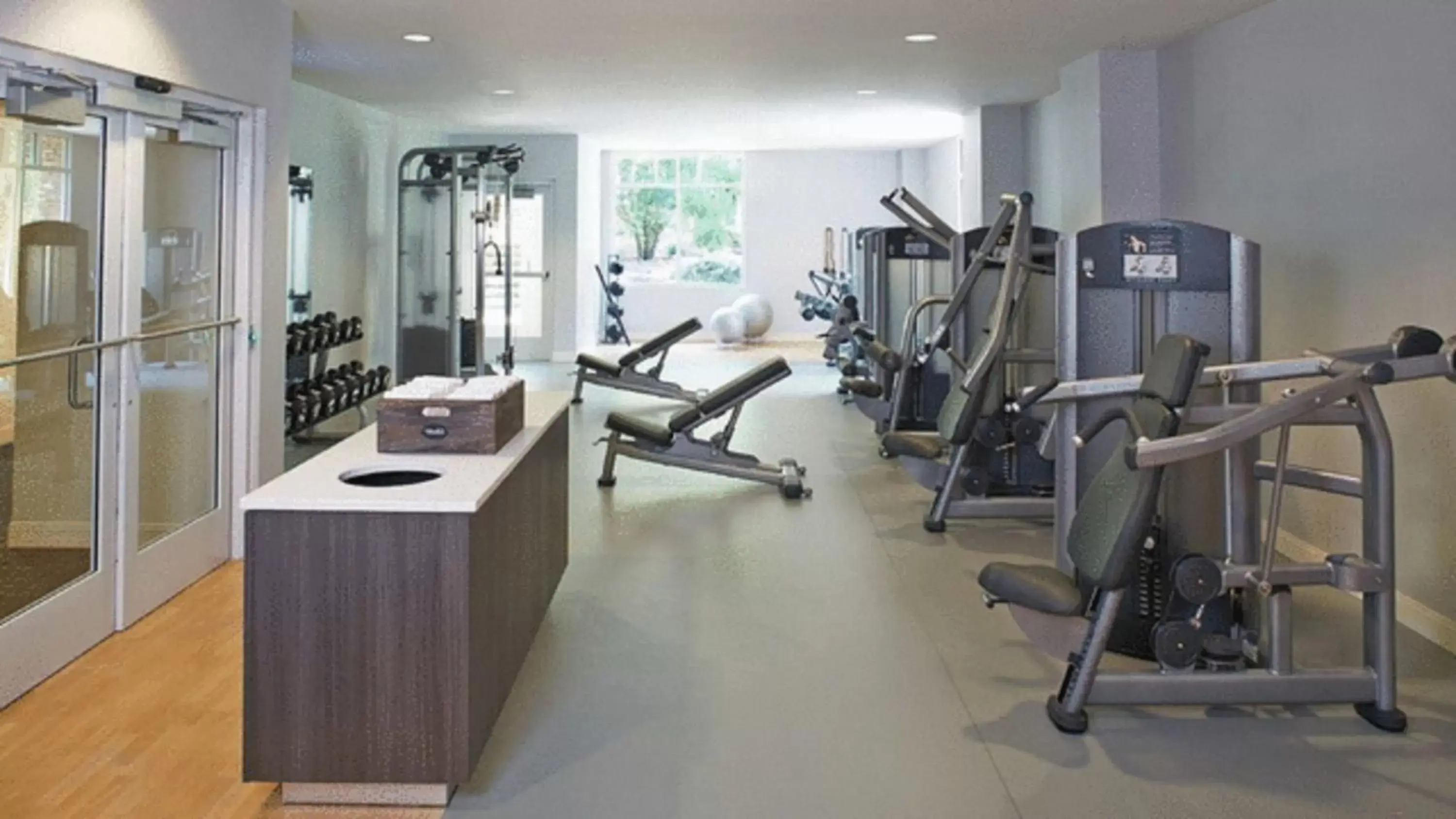 Fitness centre/facilities in Hyatt Regency Atlanta Perimeter at Villa Christina Fitness centre/facilities in Hyatt Regency Atlanta Perimeter at Villa Christina