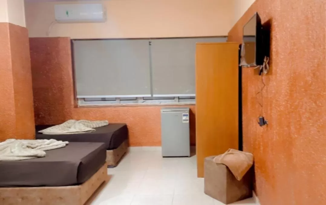 Bed in Blue Eyes Hotel