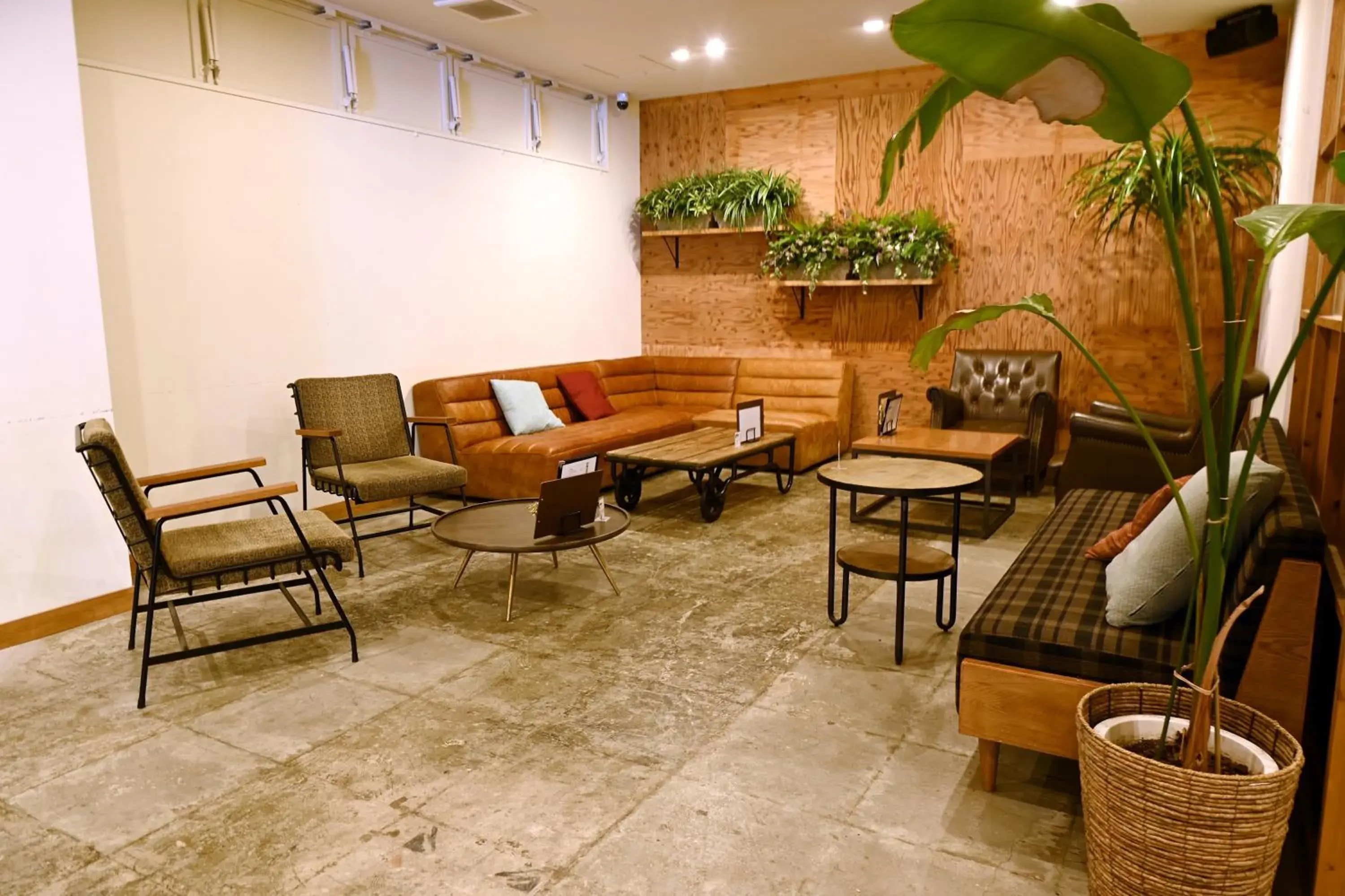 Lounge or bar in Mash Cafe & Bed NAGANO