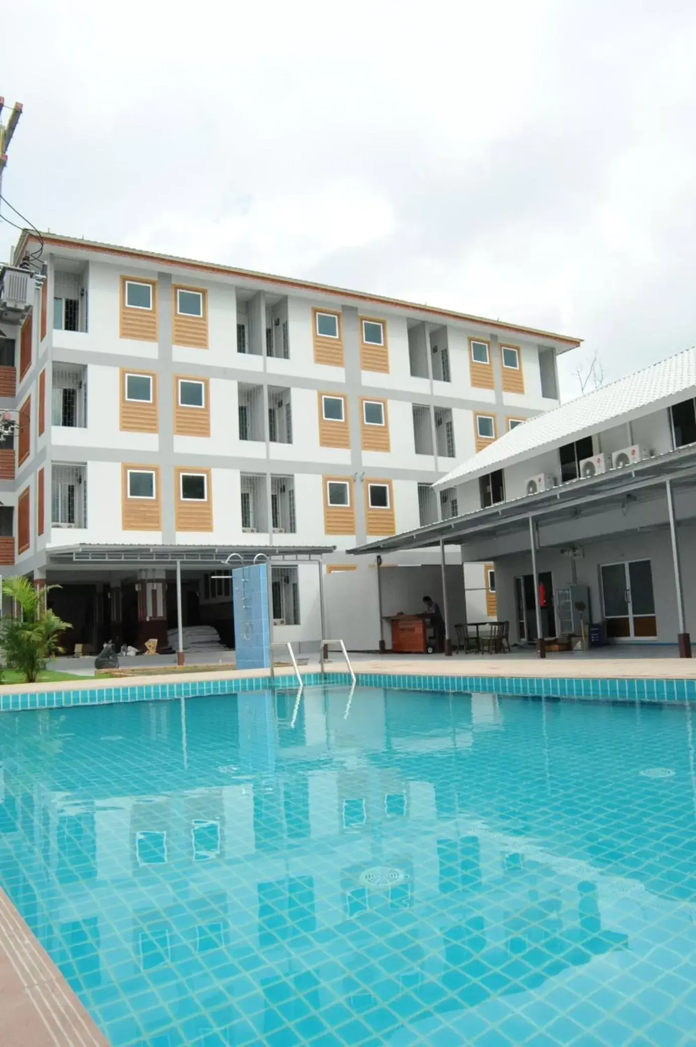 Swimming pool, Property Building in Nanya Hotel Chiang Mai