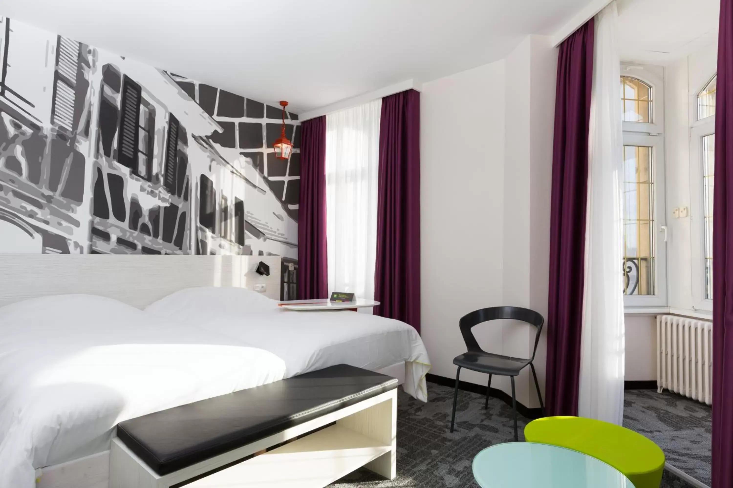 Bedroom, Bed in ibis Styles Strasbourg Centre Petite France