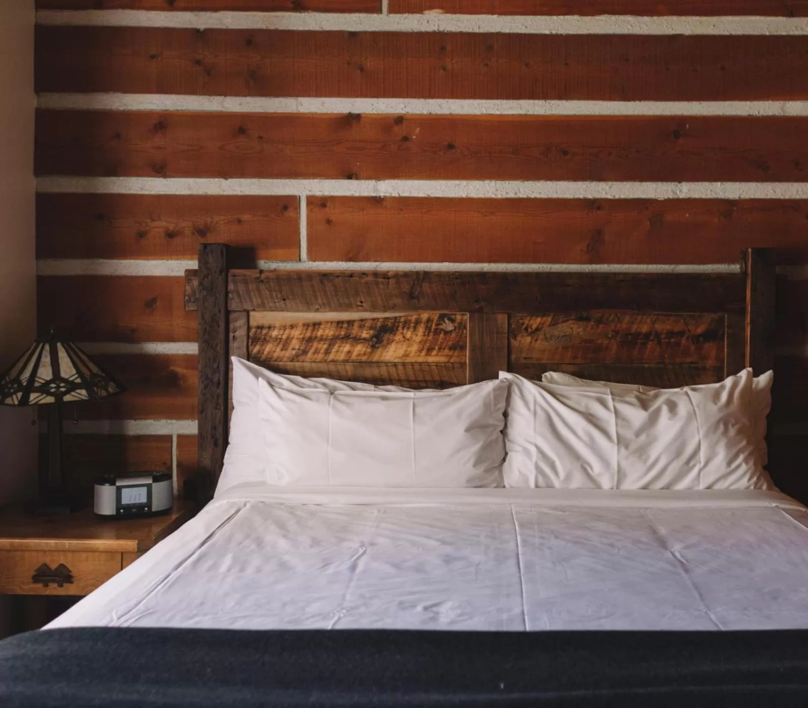 Bed in Sundance Mountain Resort