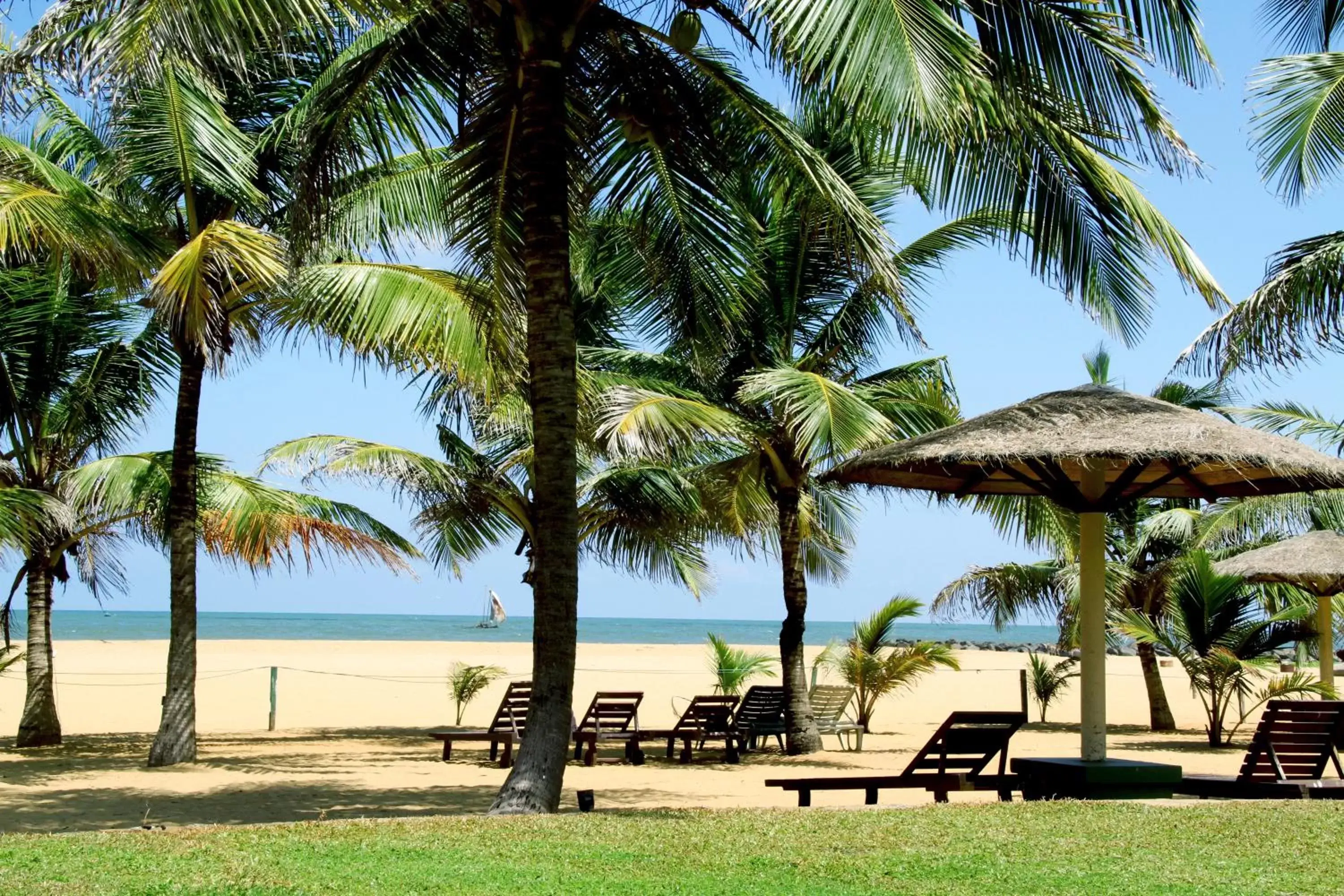 Beach in Goldi Sands Hotel