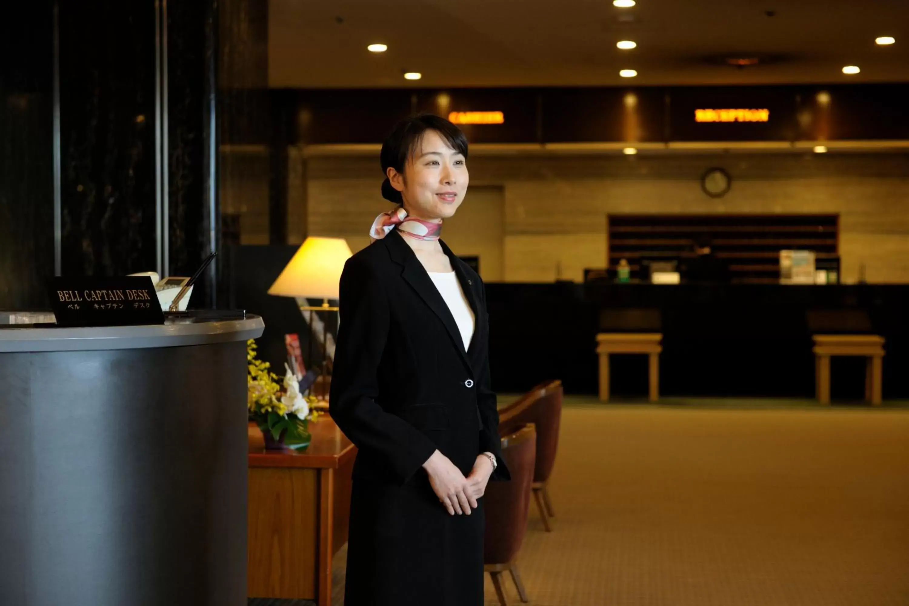 Staff in Hotel Okura Niigata