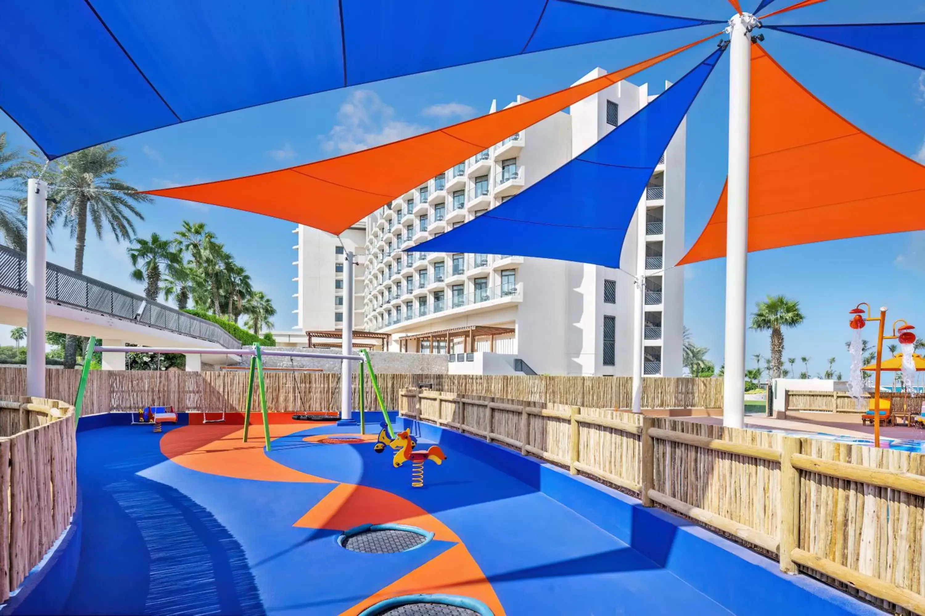 Children play ground, Swimming Pool in JA Lake View Hotel (JA The Resort)