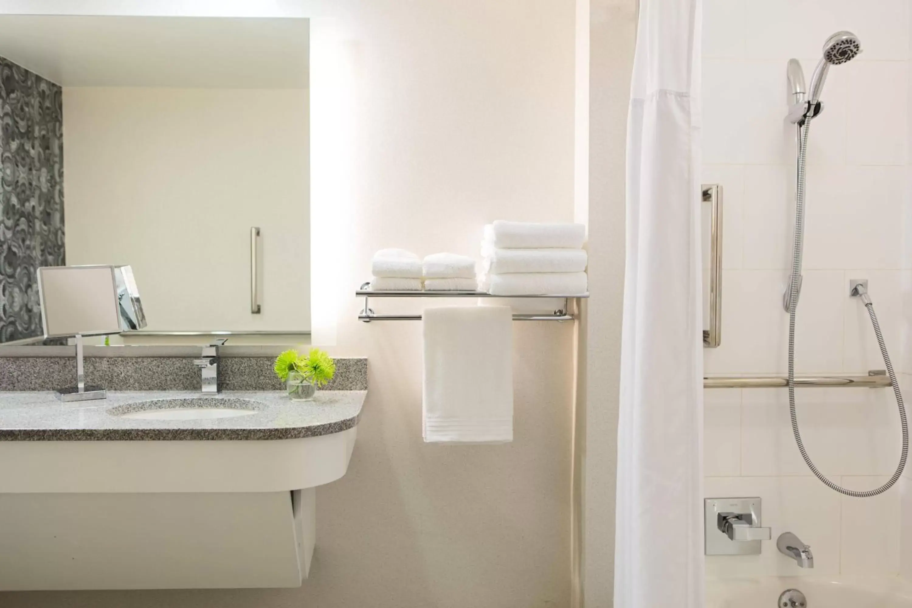 Bathroom in Renaissance Meadowlands Hotel