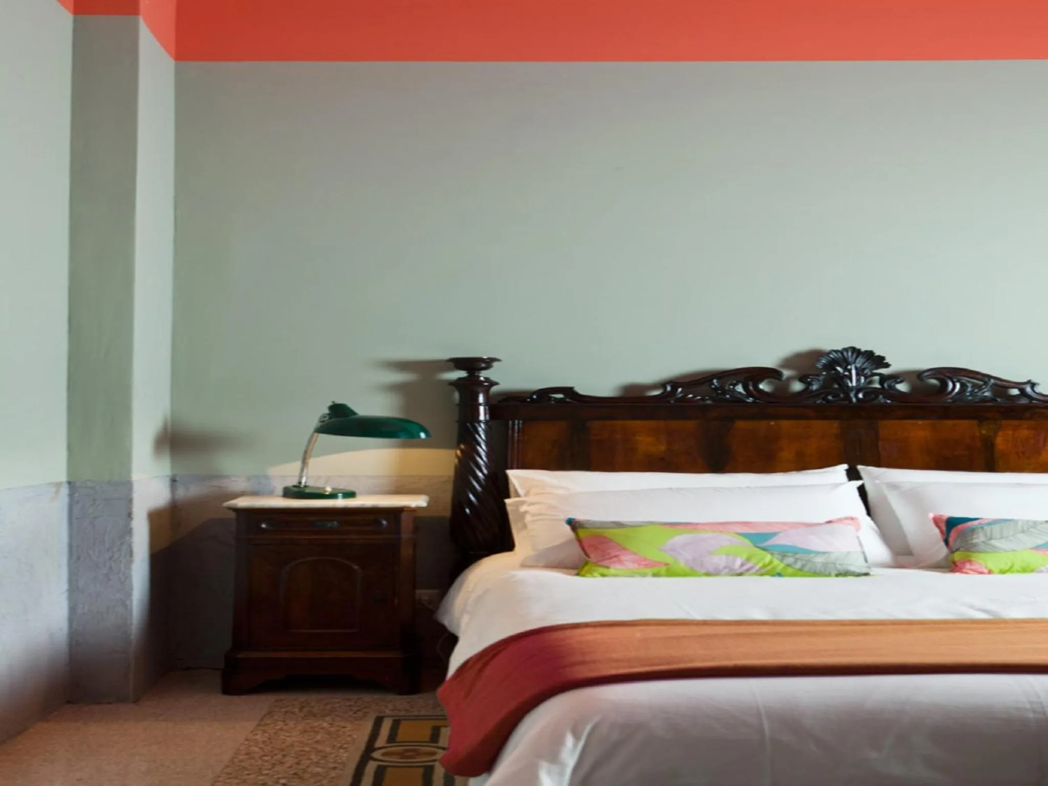 Decorative detail, Bed in PratinnVatican